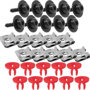 T30 Guard Undertray Cover Engine Splash Shield Compatible con Ford Focus Fusion Escape Explorer C-Max Transit Connect Lincoln MKC Tornillos Tuerca T30 Guard Undertray Cover Engine Splash Shield Compatible con Ford Focus Fusion Escape Explorer C-Max Transit Connect Lincoln MKC Tornillos Tuerca