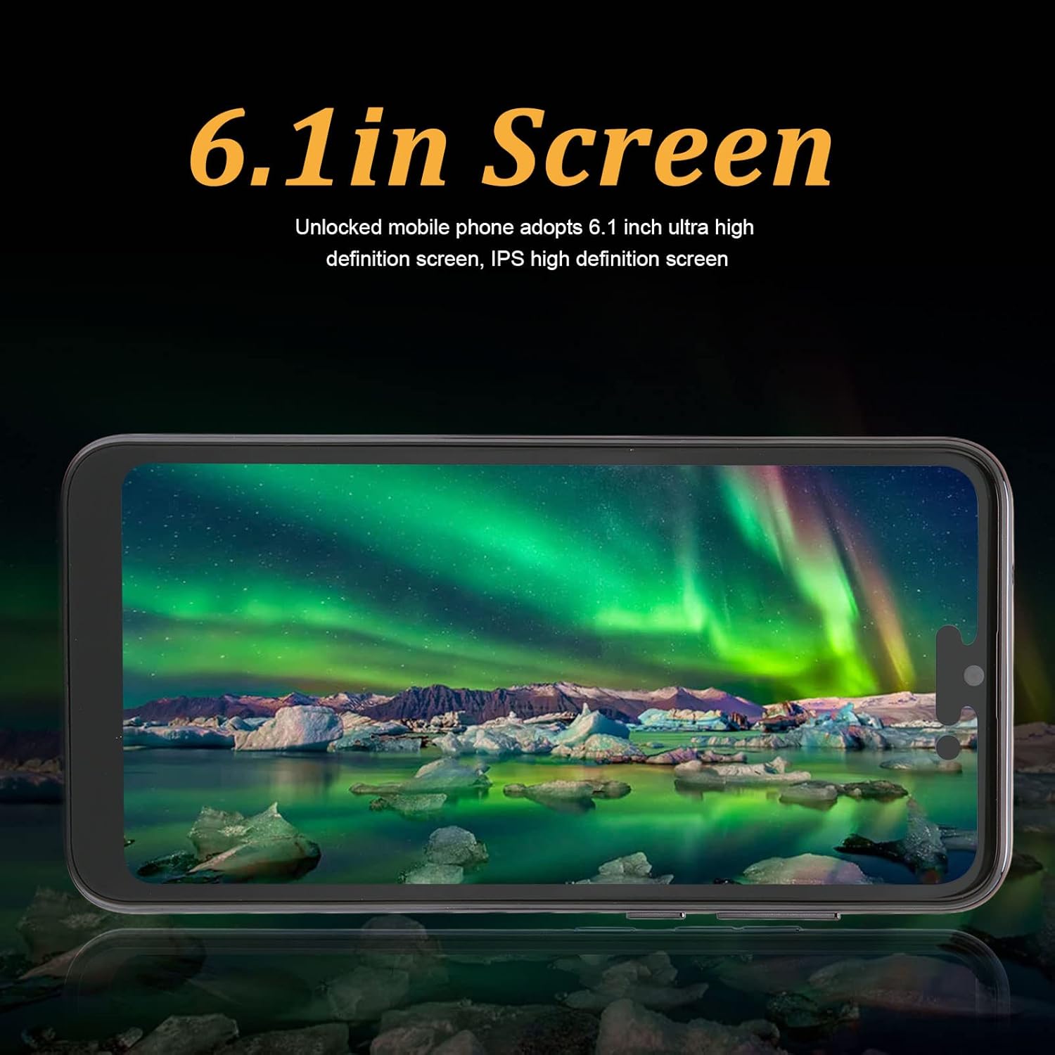 Hilitand iP14 Pro Max – Smartphone desbloqueado para Android 11, teléfono celular desbloqueado de 6.1 pulgadas, FHD 4 GB 64 GB 128 GB expansión,