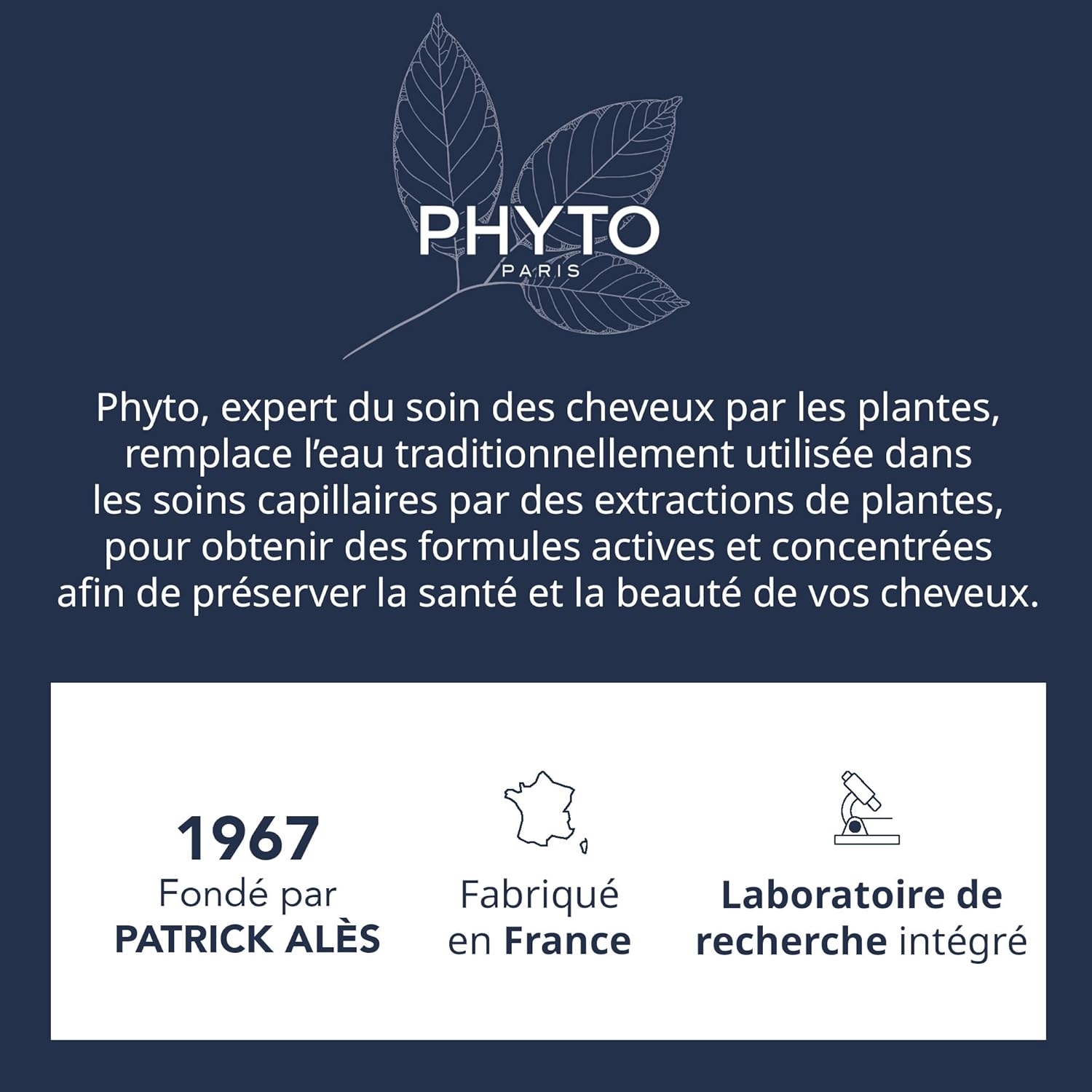 PHYTO Phytocolor – Tinte permanente para el cabello con pigmentos botánicos, 100 % cobertura de cabello gris, sin amoníaco, sin PPD, sin resorcina,