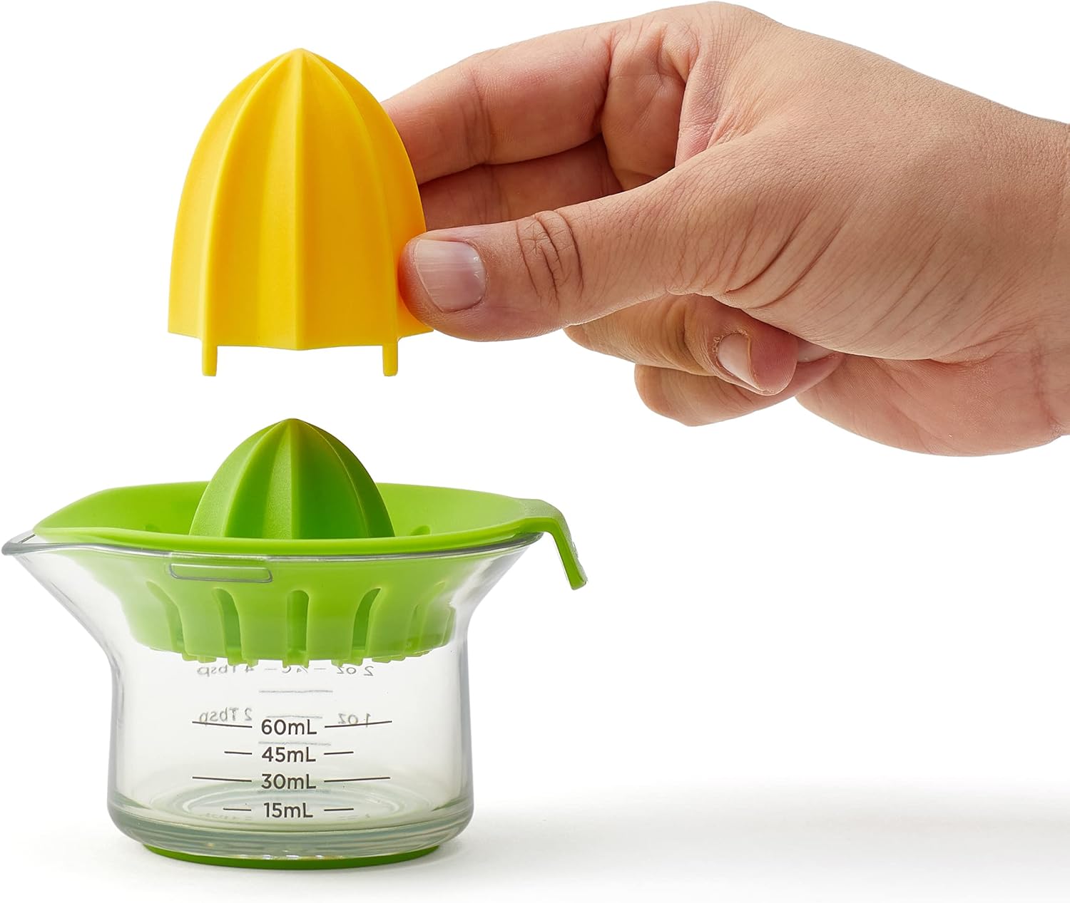 Chef’n Juicster Mini exprimidor de cítricos, tamaño único, limónArugala