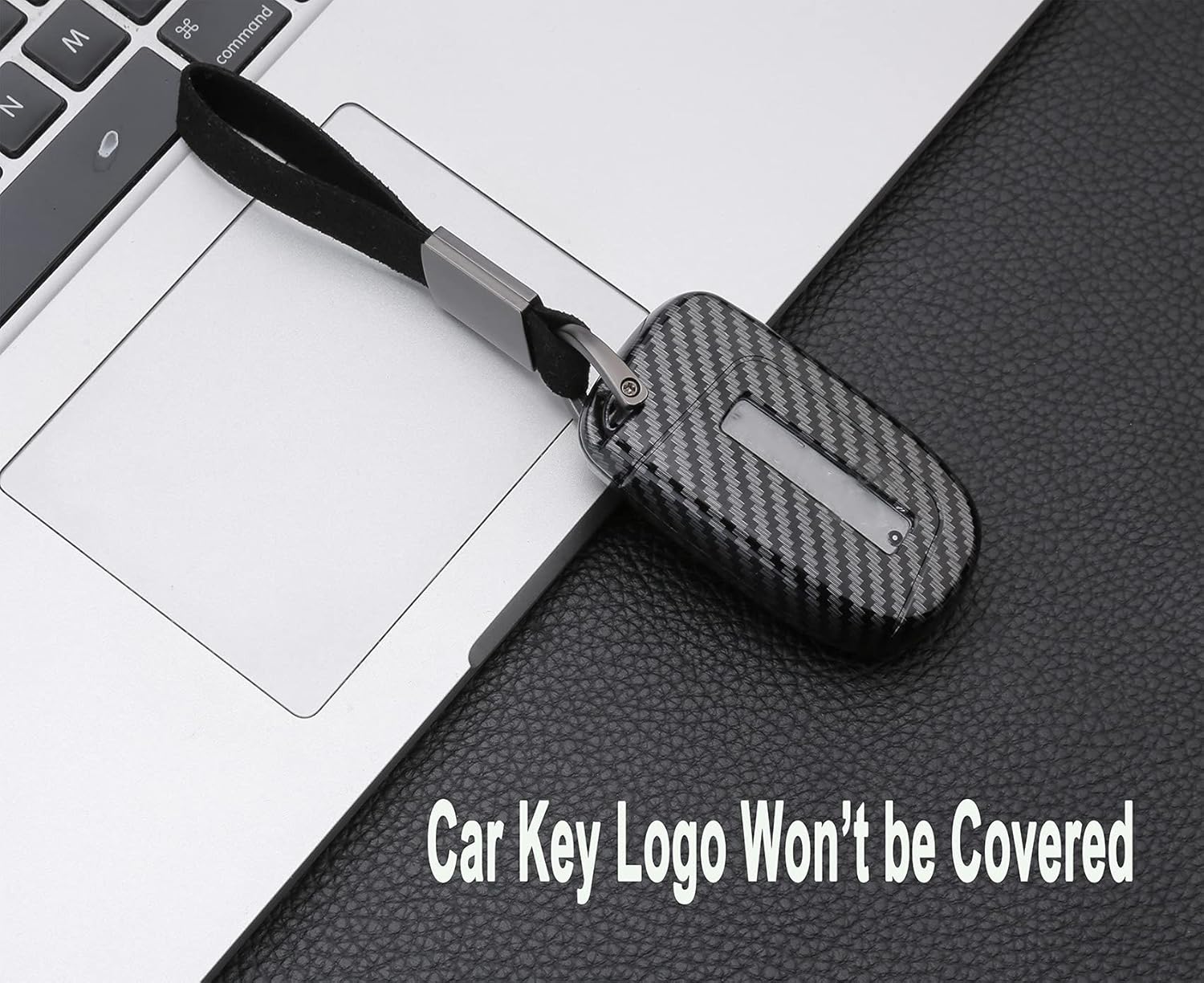 Funda para llavero para Jeep Grand Cherokee Renegade Chrysler 200 300 Dodge RAM Durango Charger Challenger Journey Dart Fiat 5 botones sin llave,