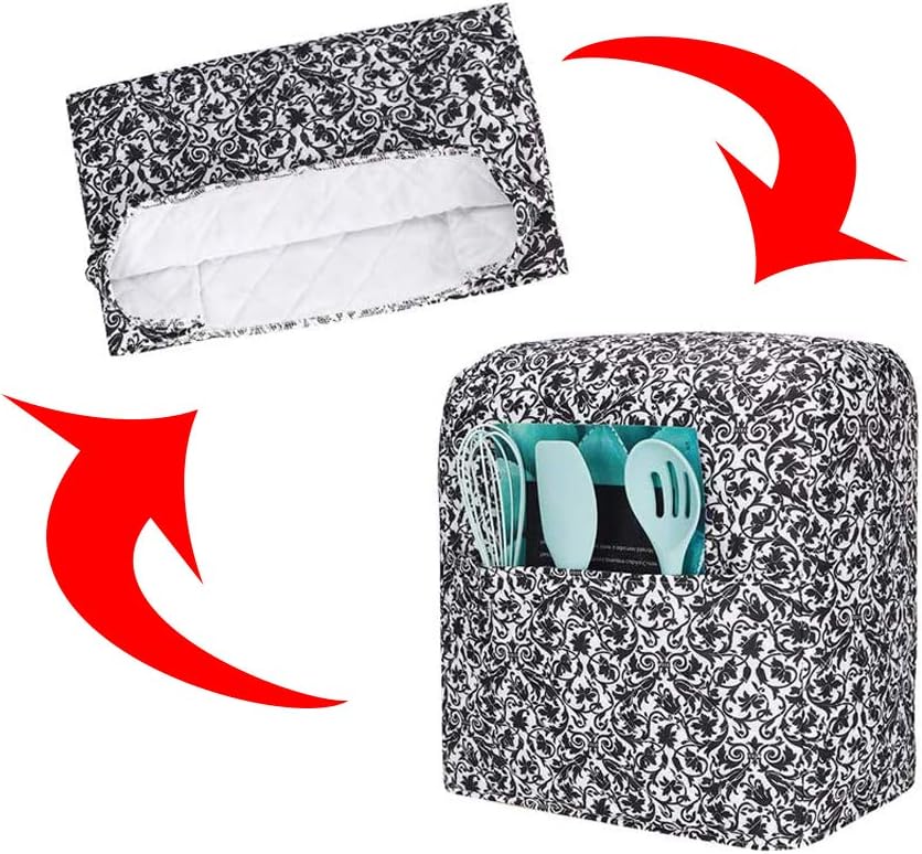Kitchen Aid – Funda para mezclador de cocina, compatible con mezclador de pie KitchenaidHamilton de 6 a 8 cuartos de galón, cubierta para mezclador