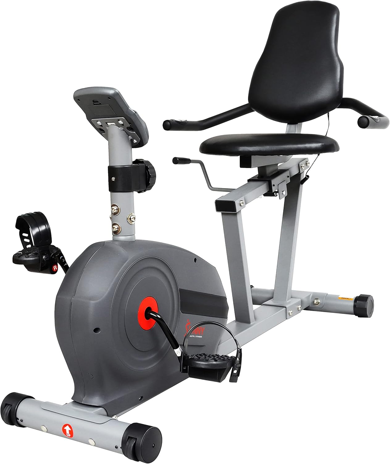 Sunny Health & Fitness Bicicleta reclinada Essential Interactive Series – SF-RB422903