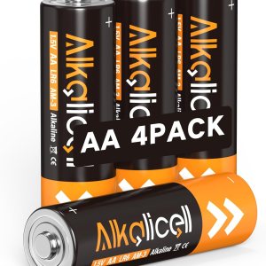 AA Batteries LR6 – Batería doble A de 1,5 V para reloj despertador, controlador Xbox, baterías domésticas tamaño AA, paquete de 4 unidades AA Batteries LR6 – Batería doble A de 1,5 V para reloj despertador, controlador Xbox, baterías domésticas tamaño AA, paquete de 4 unidades