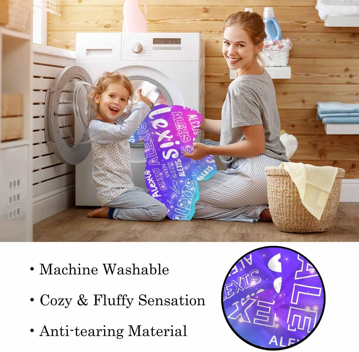 Mantas personalizadas para bebés, niñas y niños con nombre, manta de bebé personalizada colorida para niños, manta suave personalizada para mujeres
