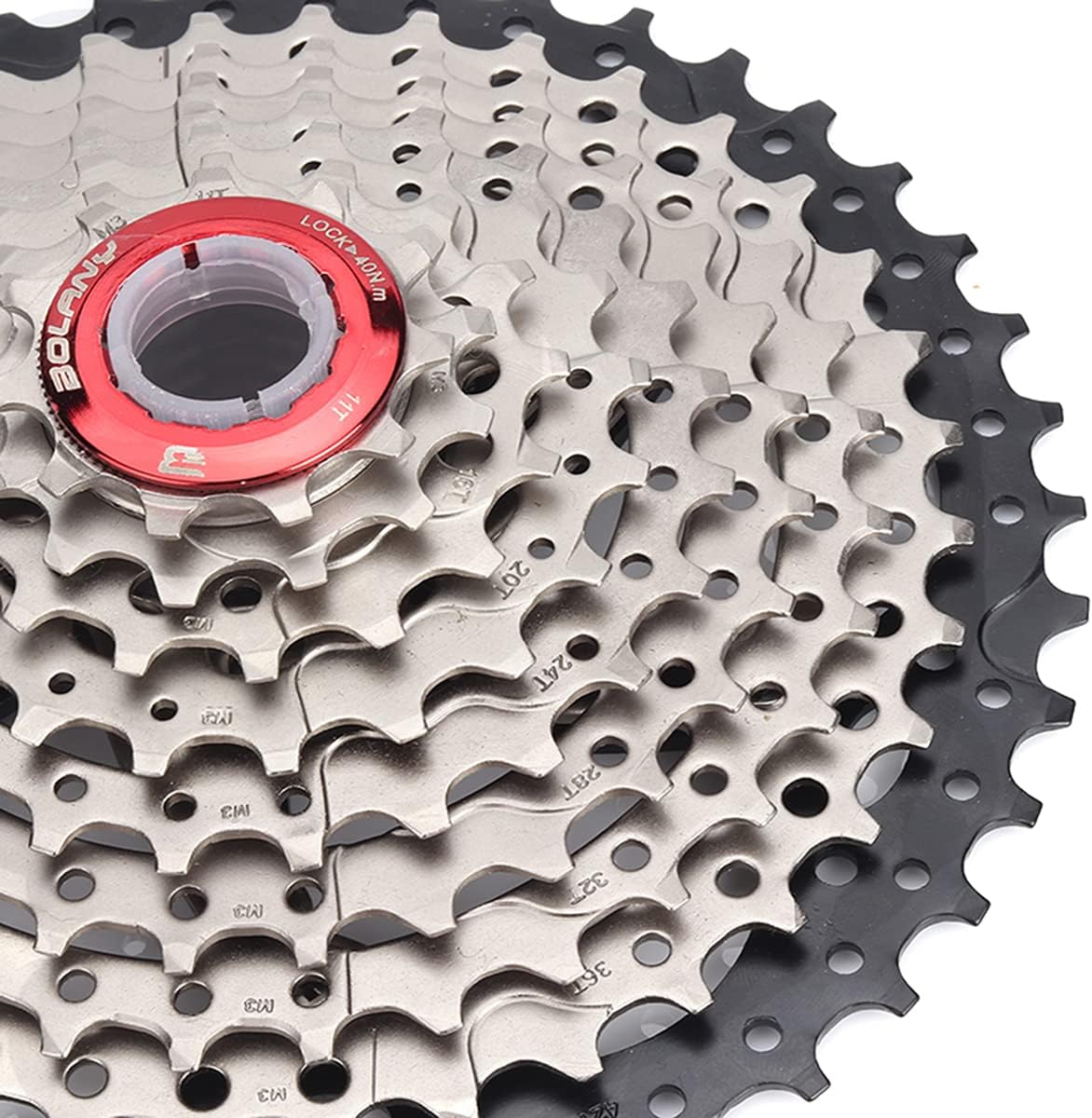 Casete MTB 8 velocidades 11-32T 11-36T 11-40T 11-40T 11-42T Casete de bicicleta de relación amplia Piñón de casete de bicicleta compatible con
