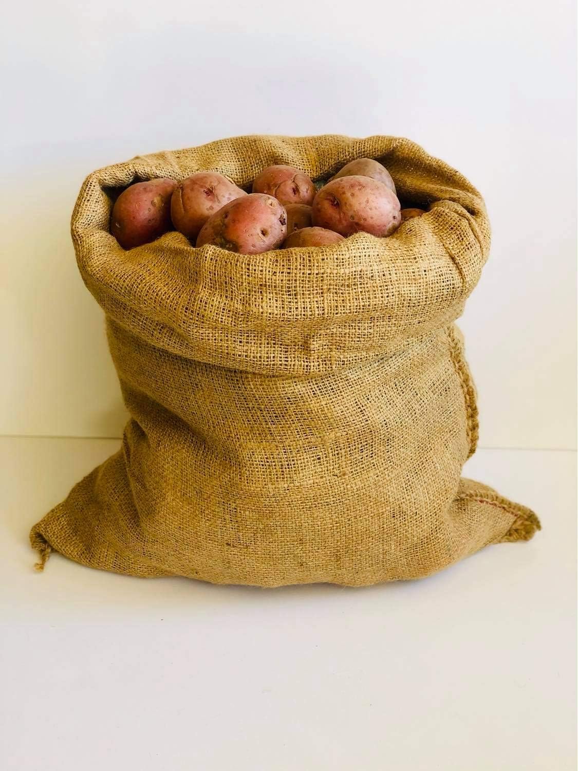 Bolsas de arpillera Sacos de patata 18″ x 30″ (4PACK) Bolsas de cultivo para césped y jardinería – Se envía desde Estados Unidos