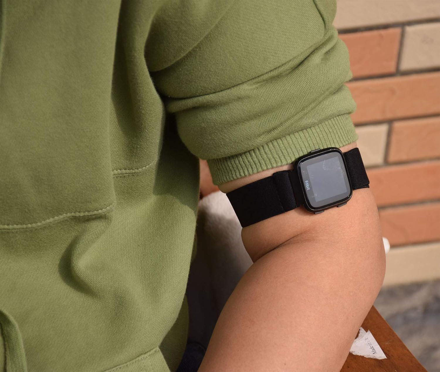 Brazalete elástico ajustable o banda de tobillo para reloj inteligente compatible con Fitbit Versa 2BlazeVersaVersa LiteVersa Edición Especial,