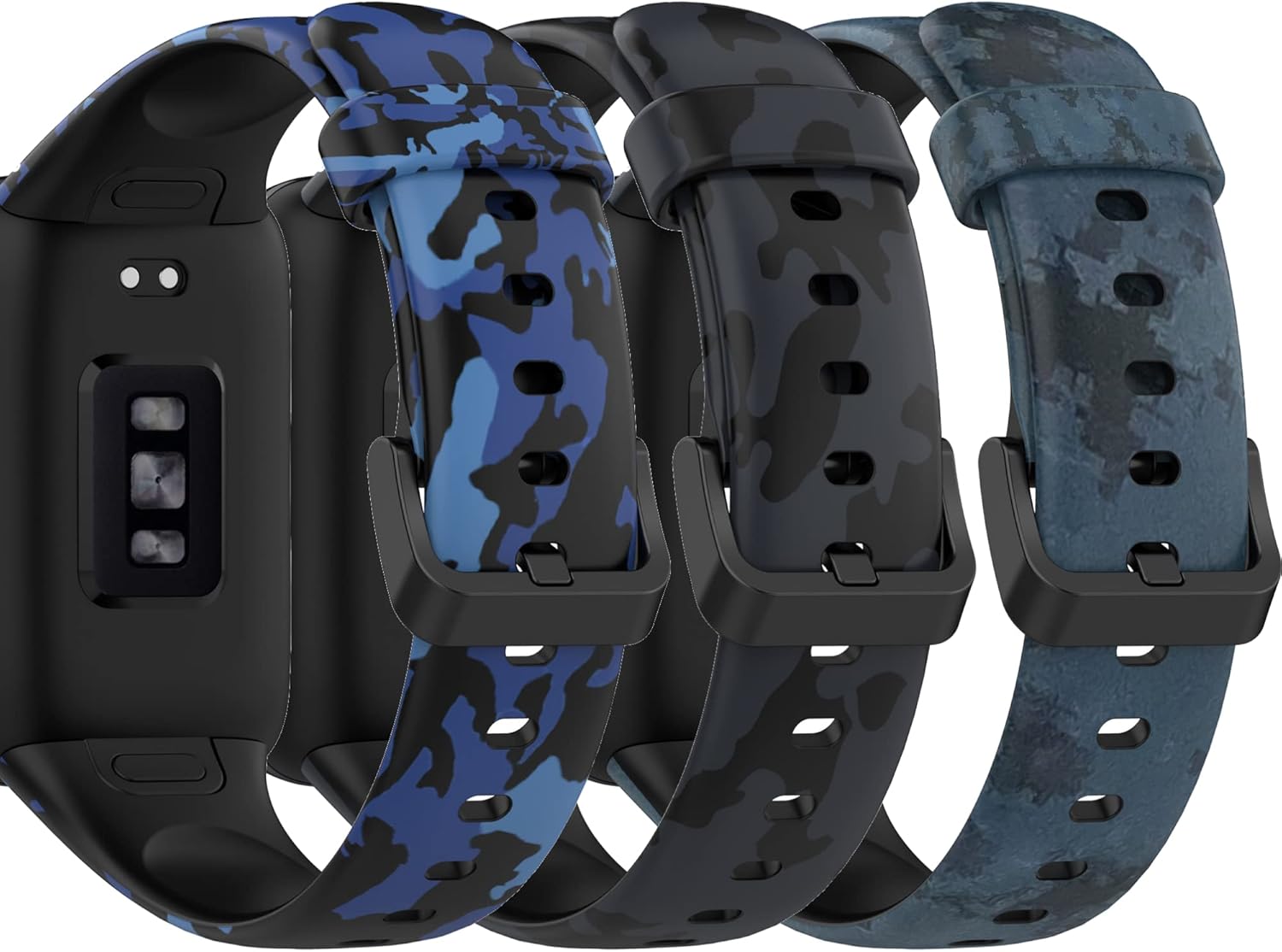 Correa de patrón colorido compatible con Xiaomi mi Band 7 Pro Watch Band para mujeres y hombres, correa de silicona transpirable Mi Band 7 pulseras