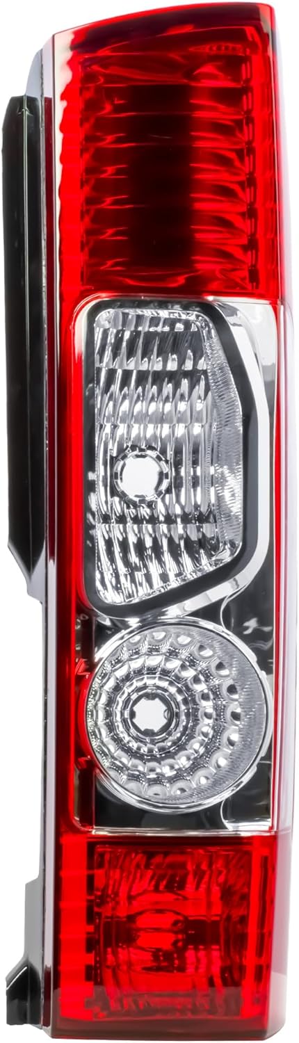 Lámpara trasera de repuesto para el lado derecho del pasajero, sin circuito, compatible con Ram Promaster 1500, 2500, 3500 de 2010 a 2022