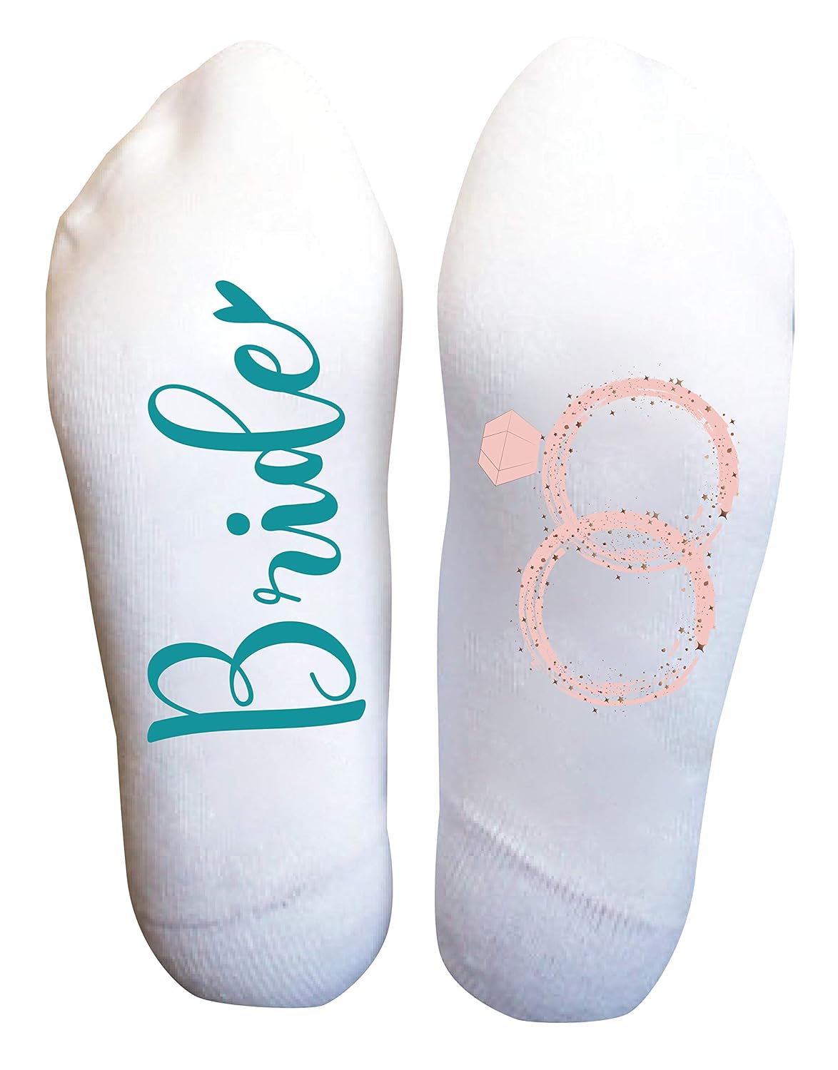 Designs by Kary Bride Socks Bridesmaid Wedding Squad Women’s Gifts
