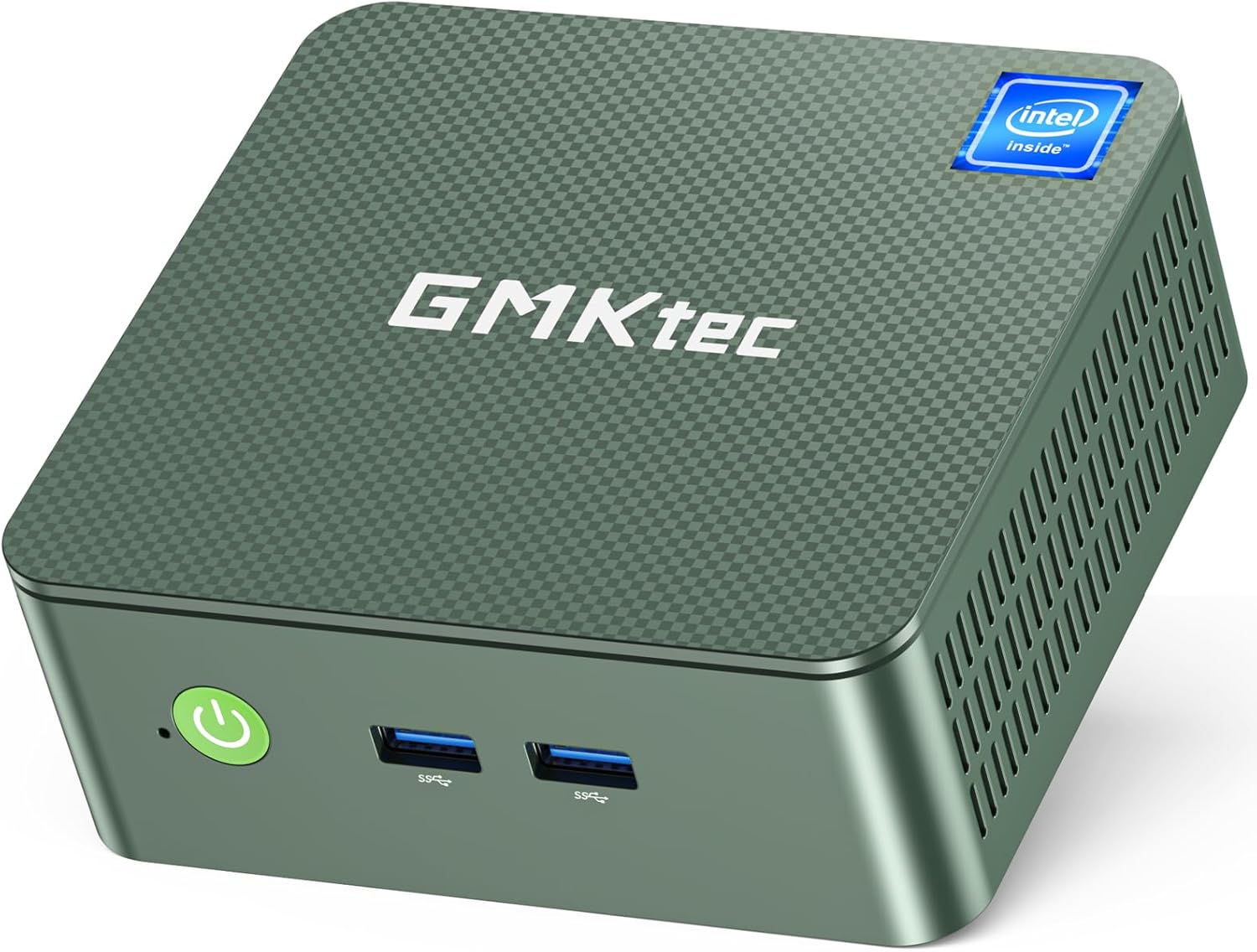 GMKtec Mini PC N100, G3 Intel Alder Lake N100 Windows 11 Pro (3.4 GHz), 8 GB DDR4 RAM 256 GB PCIe M.2 SSD, computadora de escritorio 4K Dual HDMI