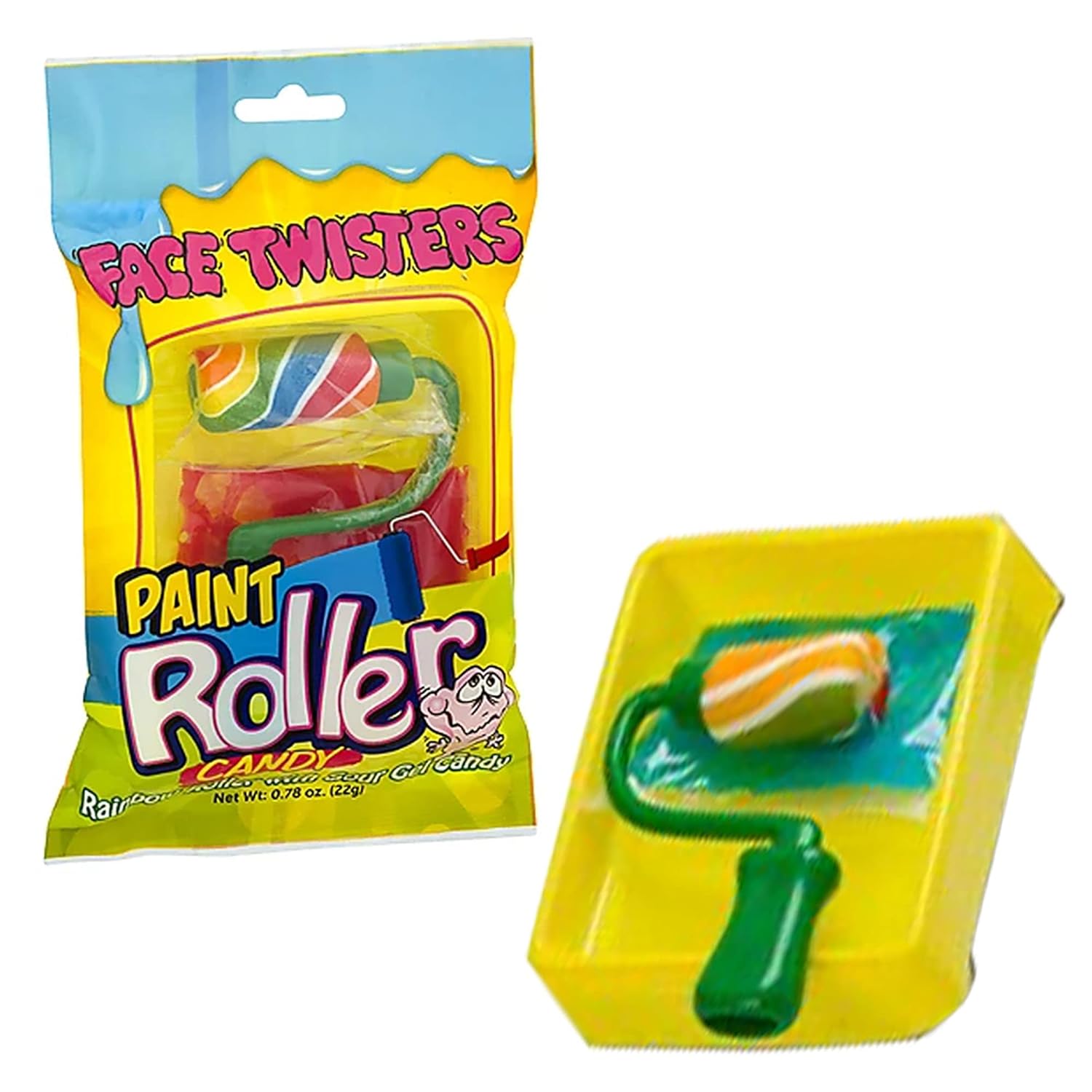 Face Twisters – Rodillo de pintura Candy – 3 unidades