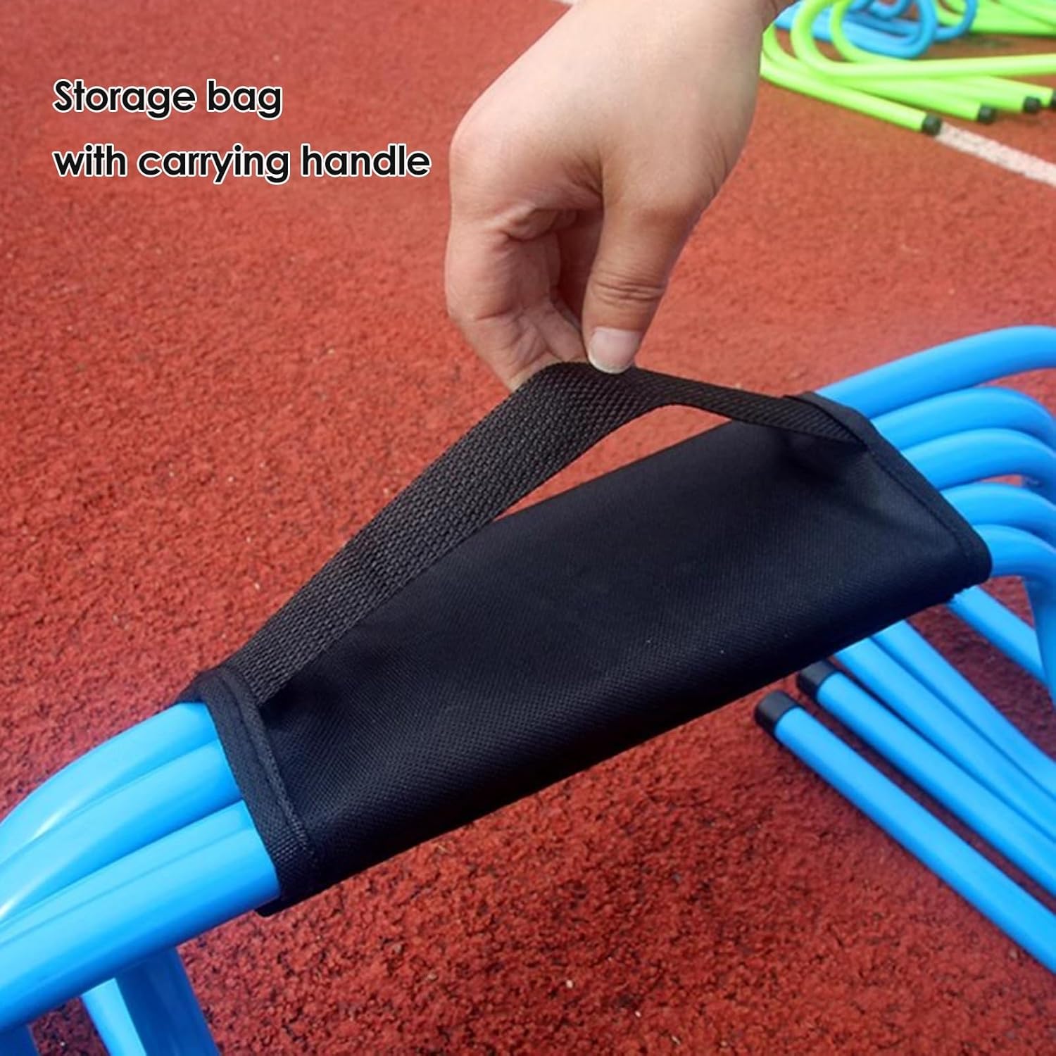 YXXSDP Juego de 5 obstáculos para entrenamiento de velocidad de agilidad, salto de atletas y entrenamiento de velocidad, equipo de fitness, para