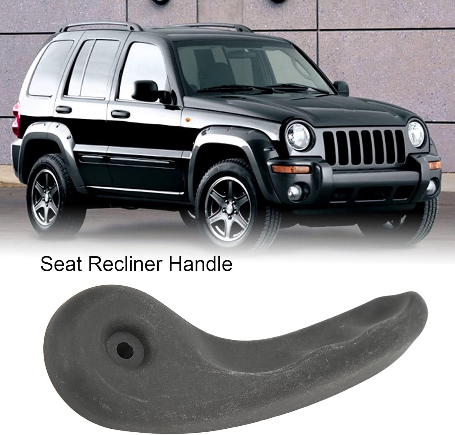 Manija de palanca de ajuste del asiento del conductor, mango reclinable para asiento izquierdo del lado del conductor, ABS negro UZ291DVAB repuesto