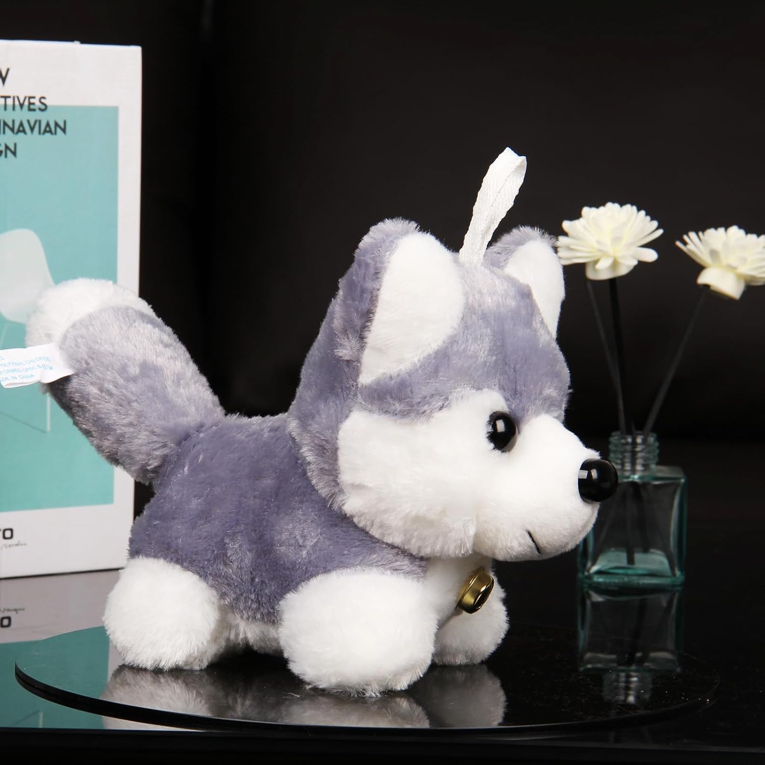 Animales de peluche para perro, suave, abrazable, Golden Retriever, peluche de perro de 12 pulgadas, juguete de peluche para dormir, almohada