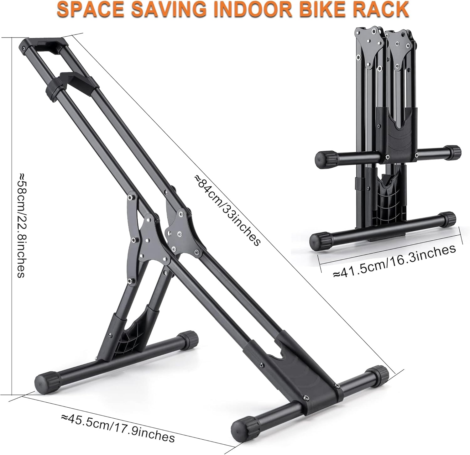 Soporte de suelo para bicicleta, soporte de bicicleta de interior para cochehogar, almacenamiento de bicicletas, soporte de estacionamiento para