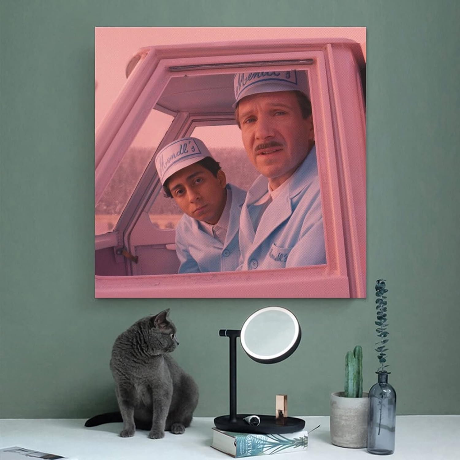 KAYLRE The Grand Budapest – Póster de hotel para habitación, estética, pintura retro, arte clásico, cuadro impreso, arte de pared, póster de lienzo,