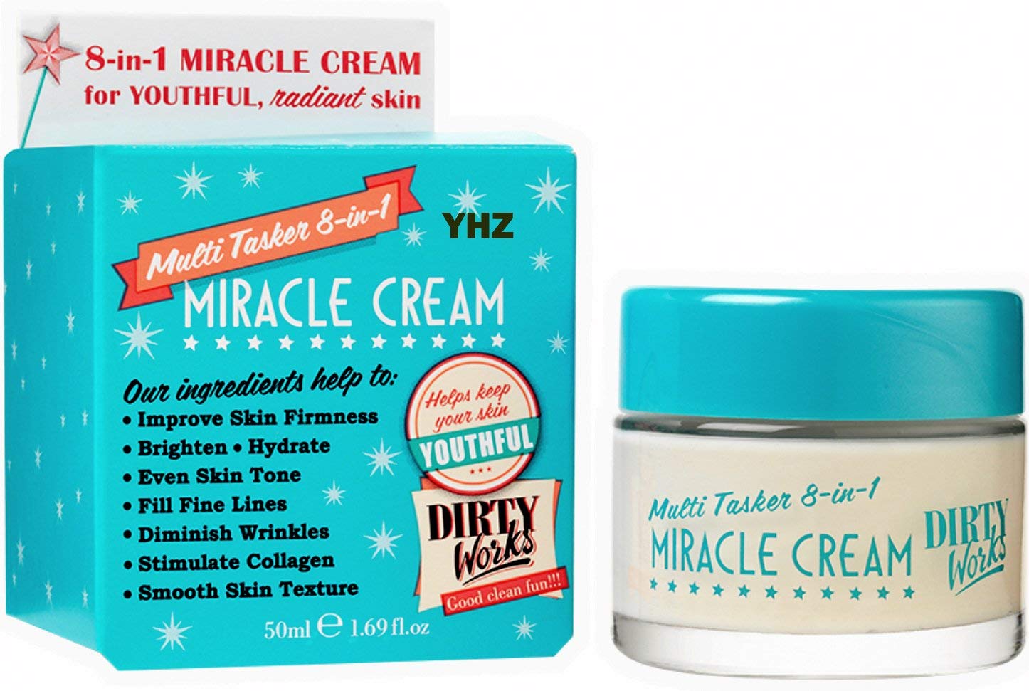 Dirty Works Multi Tasker 8 en 1 MILAGRO CREMA 164.0 ft