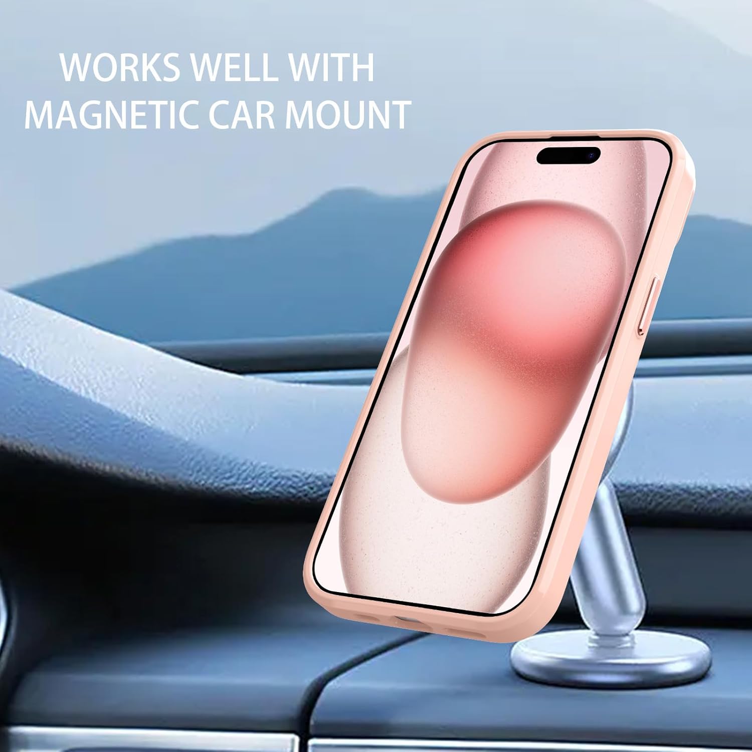 LONTECT Funda para iPhone 15 Plus a prueba de golpes, delgada, resistente a las caídas, cuerpo completo, transparente, carcasa protectora de