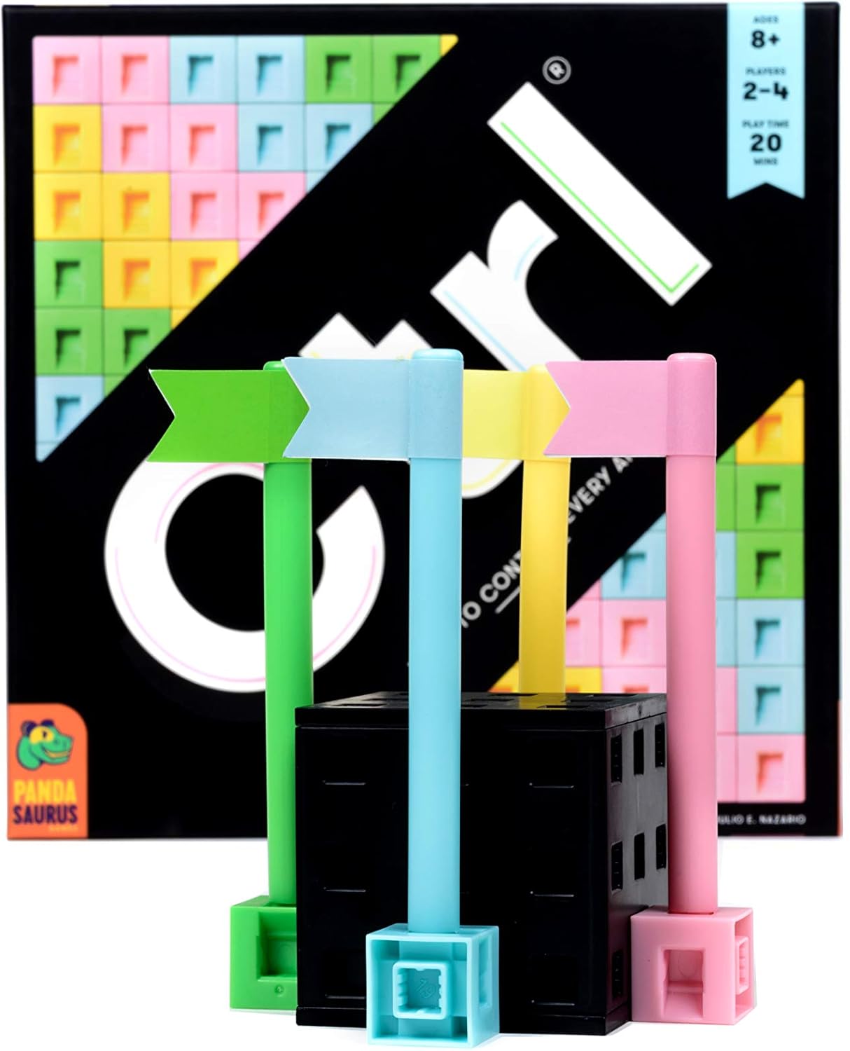 Pandasaurus Games CTRL, negro