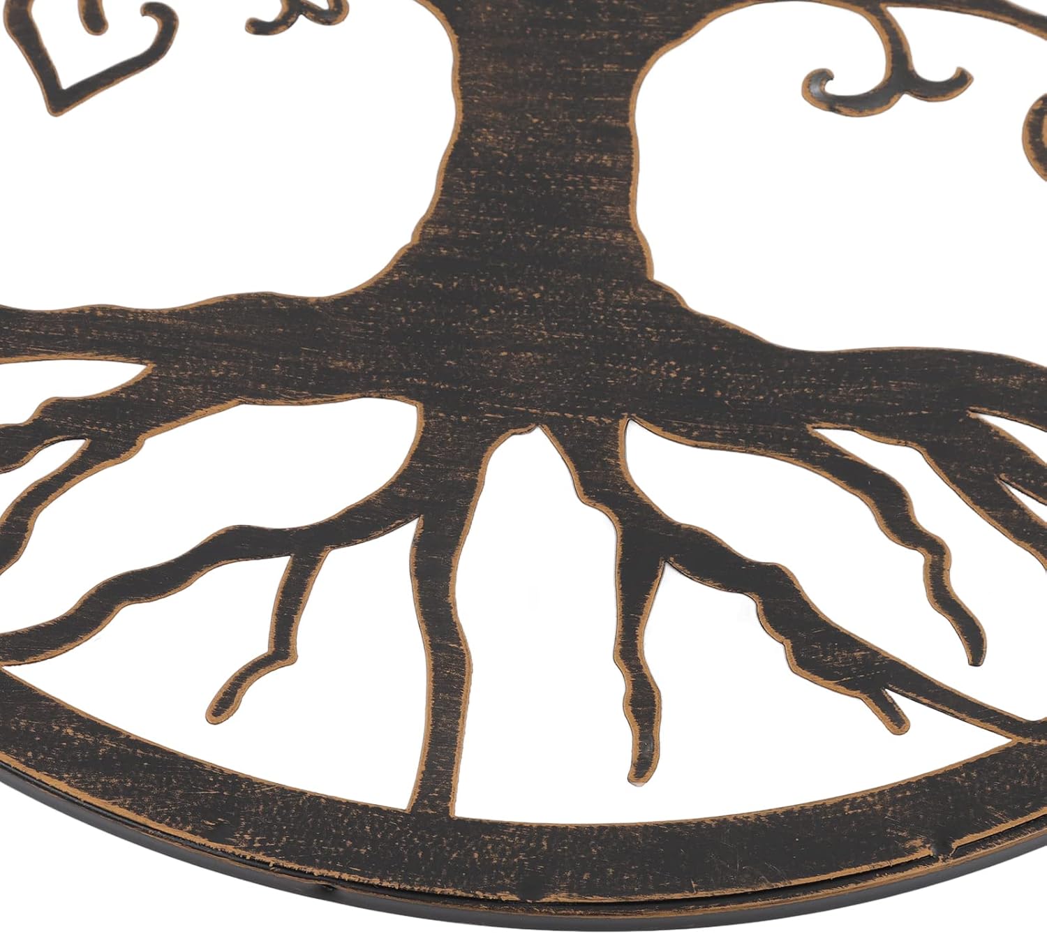 Decoración de pared de árbol, árbol de pared de metal con forma de árbol para oficina para sala de estar para dormitorio