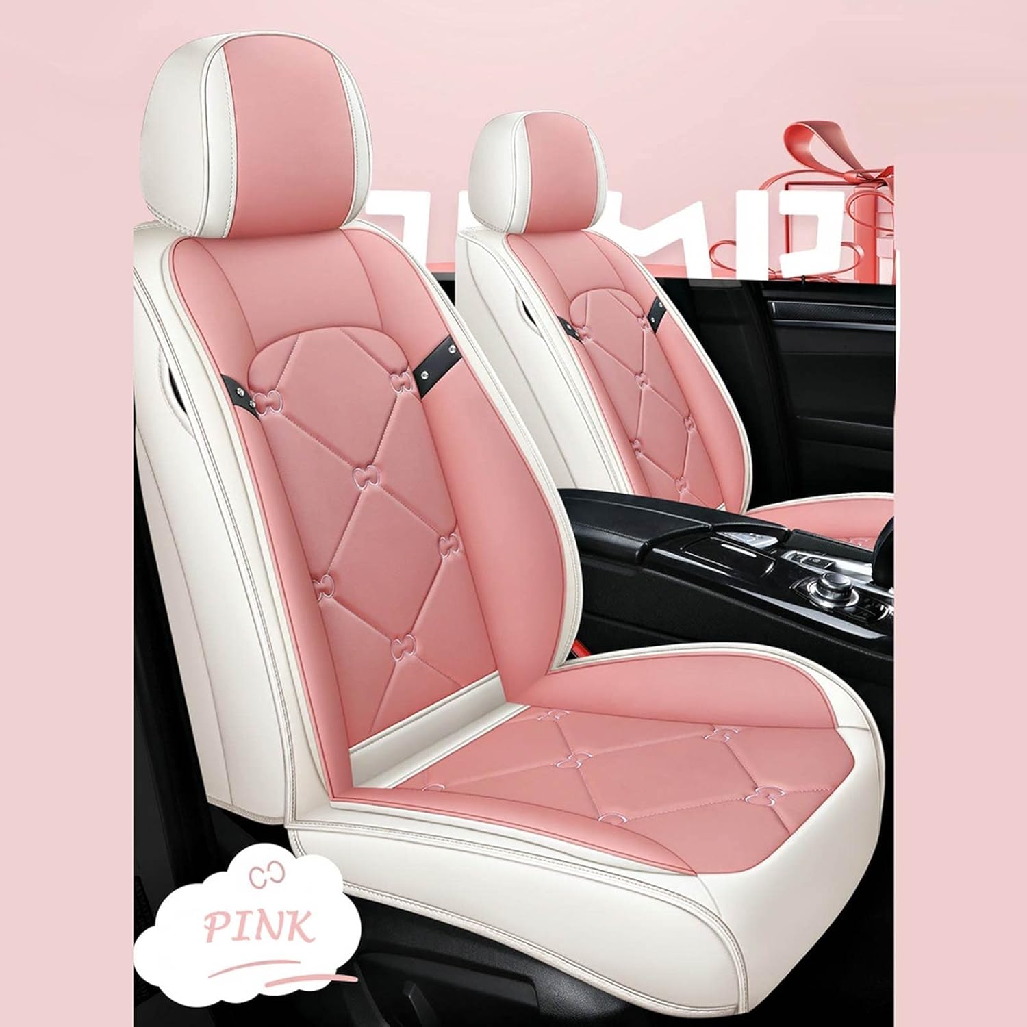Funda de asiento de automóvil personalizada compatible con Mazda Mazda2, Mazda3, Mazda5, Mazda6, de piel sintética, para 5 pasajeros, impermeable,