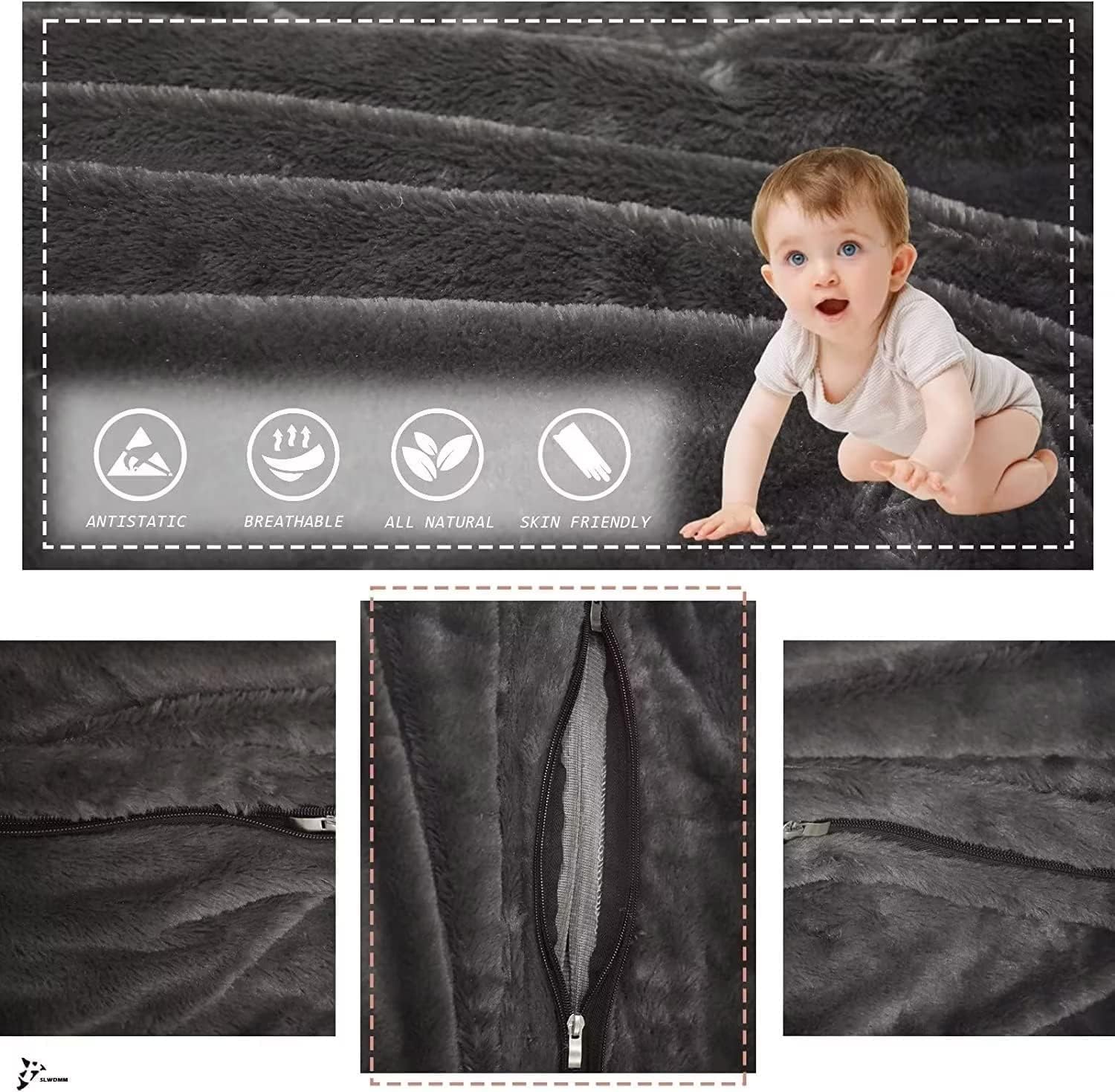 Funda para silla puf, duradera y cómoda, de piel sintética, sofá de piel sintética, sofá de sala de estar, sofá cama, puf grande para adultos (sin