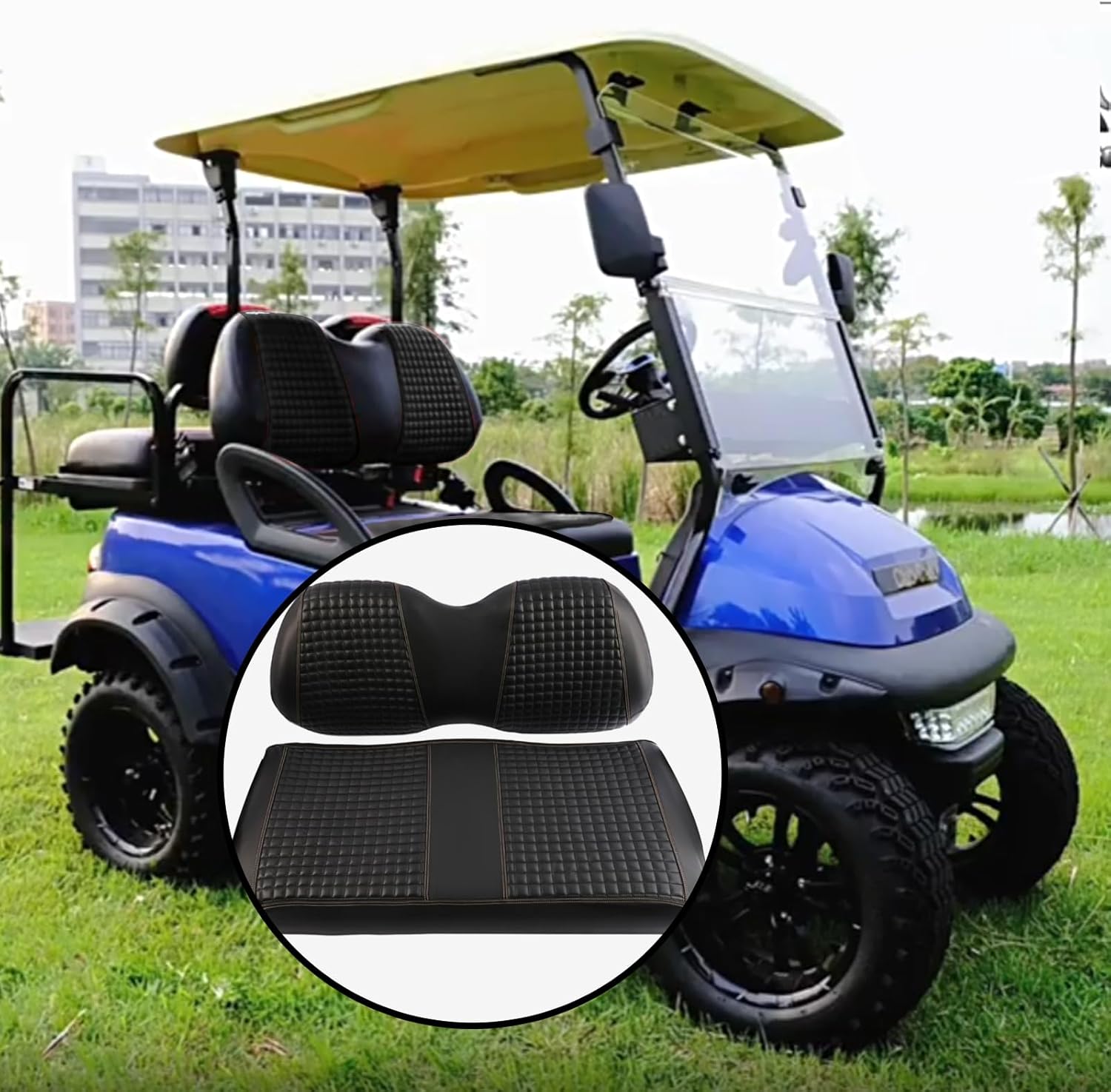 Scott Edward Accesorios para carrito de golf, fundas de asiento de carrito de golf para Club Car PrecedentDSEZGO TXTRXV, Universal Reemplazar los