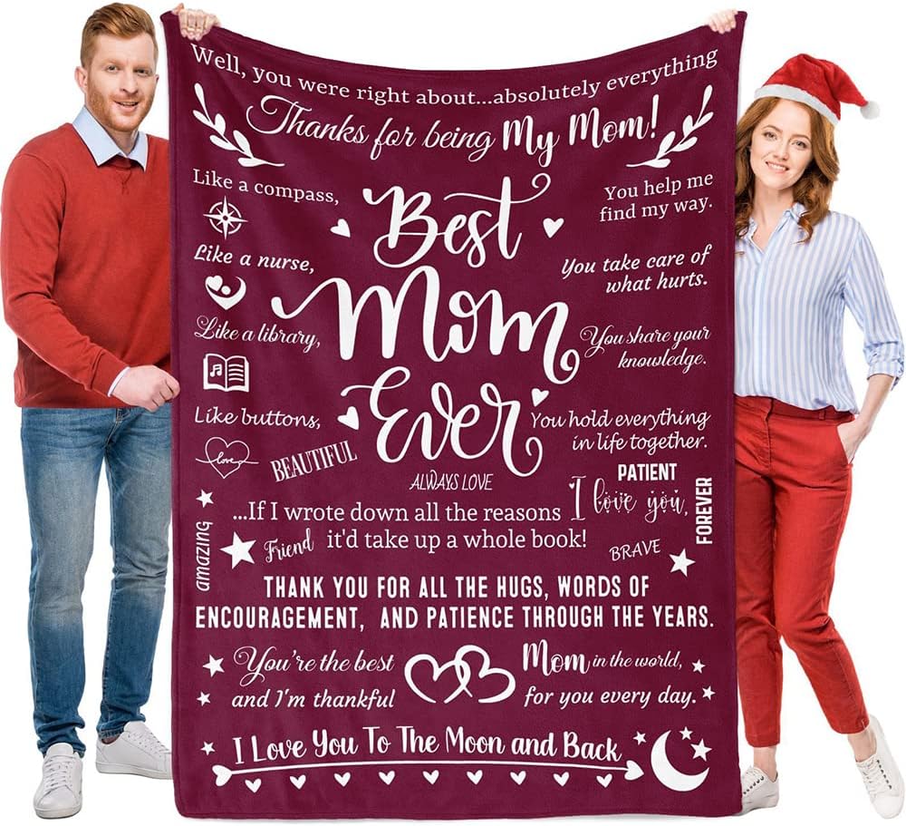 Mantas para el Día de la Madre, regalos para mamá, mantas para la mejor mamá del mundo, mantas para madre, regalos de cumpleaños para mamá, mantas