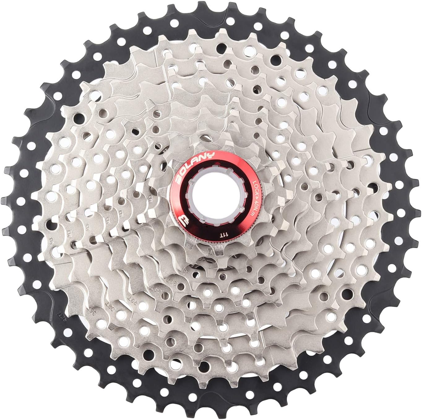 BOLANY Casete de 8910 velocidades 11-25T32T36T40T42T46T50T apto para bicicleta MTB, bicicleta de carretera, rueda libre ligera, compatible con