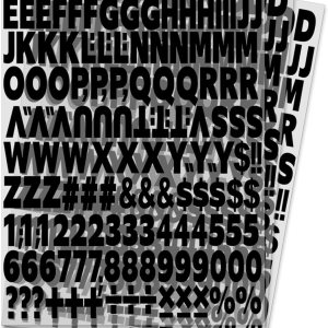 504 letras y números termotransferibles de 1 pulgada para planchar con números de alfabetos, letras de vinilo para bricolaje para camisetas 504 letras y números termotransferibles de 1 pulgada para planchar con números de alfabetos, letras de vinilo para bricolaje para camisetas