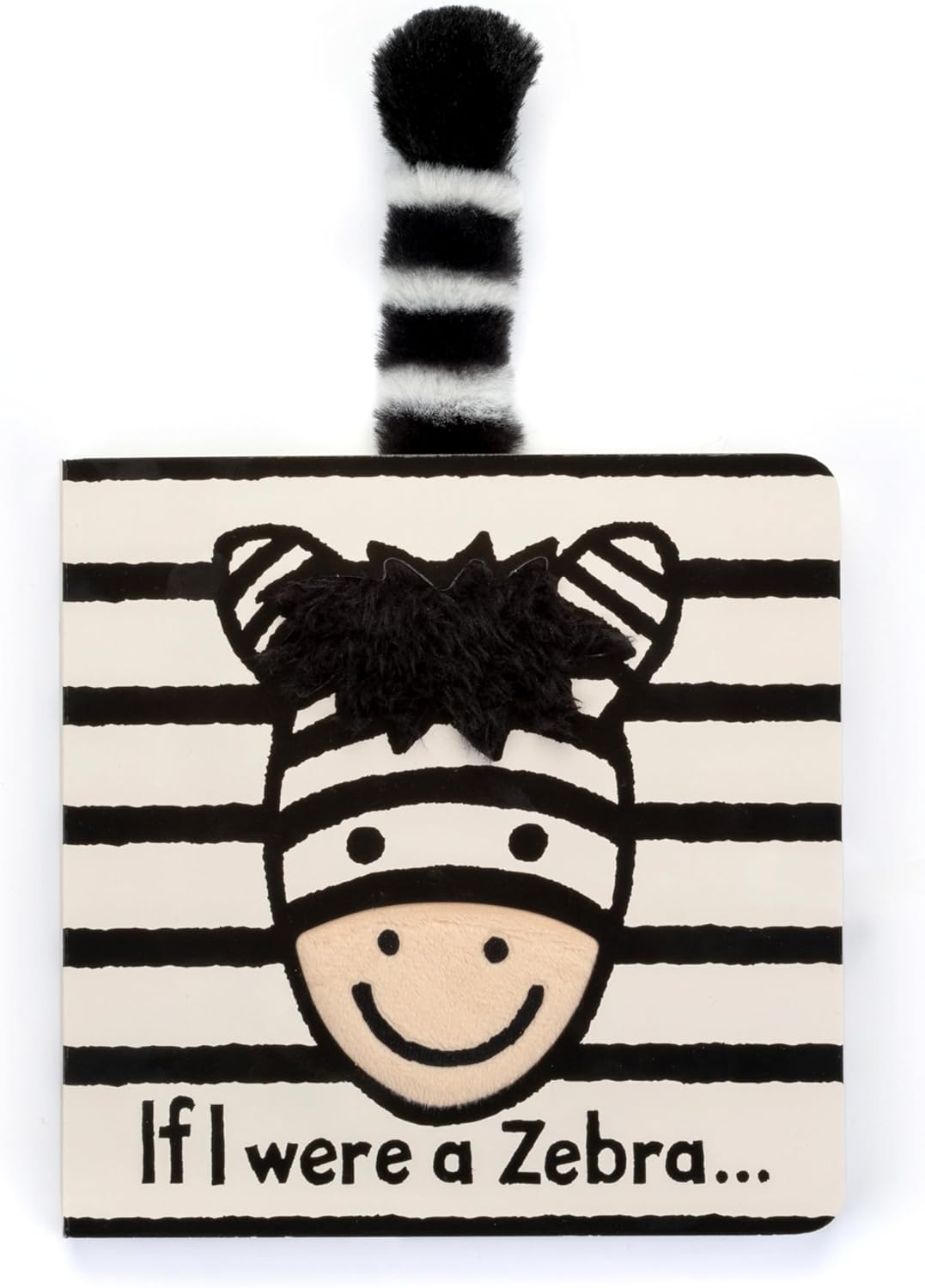 Jellycat Si yo fuera un libro de cartón de cebra para bebé