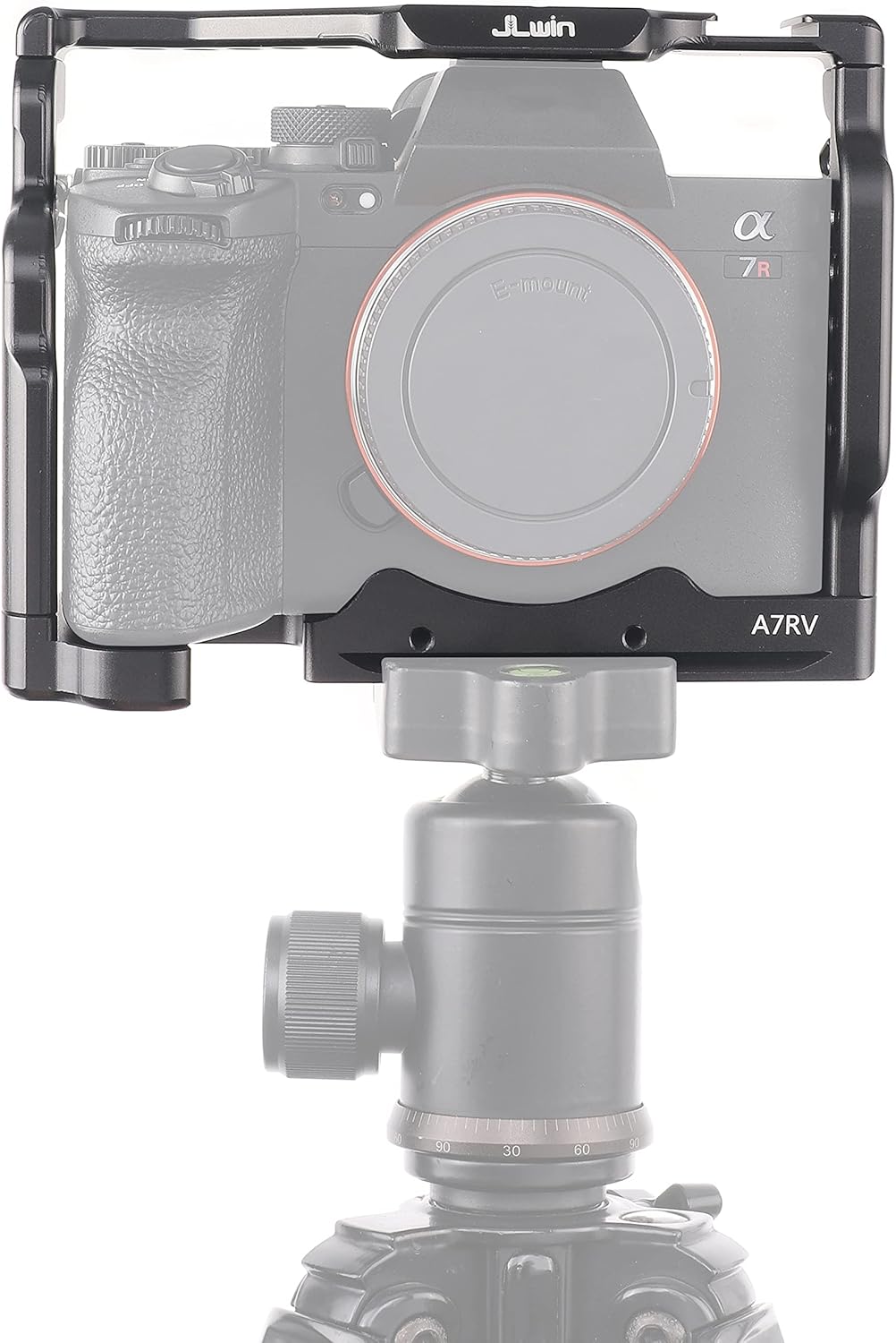 Fotga Jaula para cámara + asa superior para Sony A7RV A7RM5 sin espejo DSLR cámara haciendo videocámara compatible con Arca Swiss Clamp