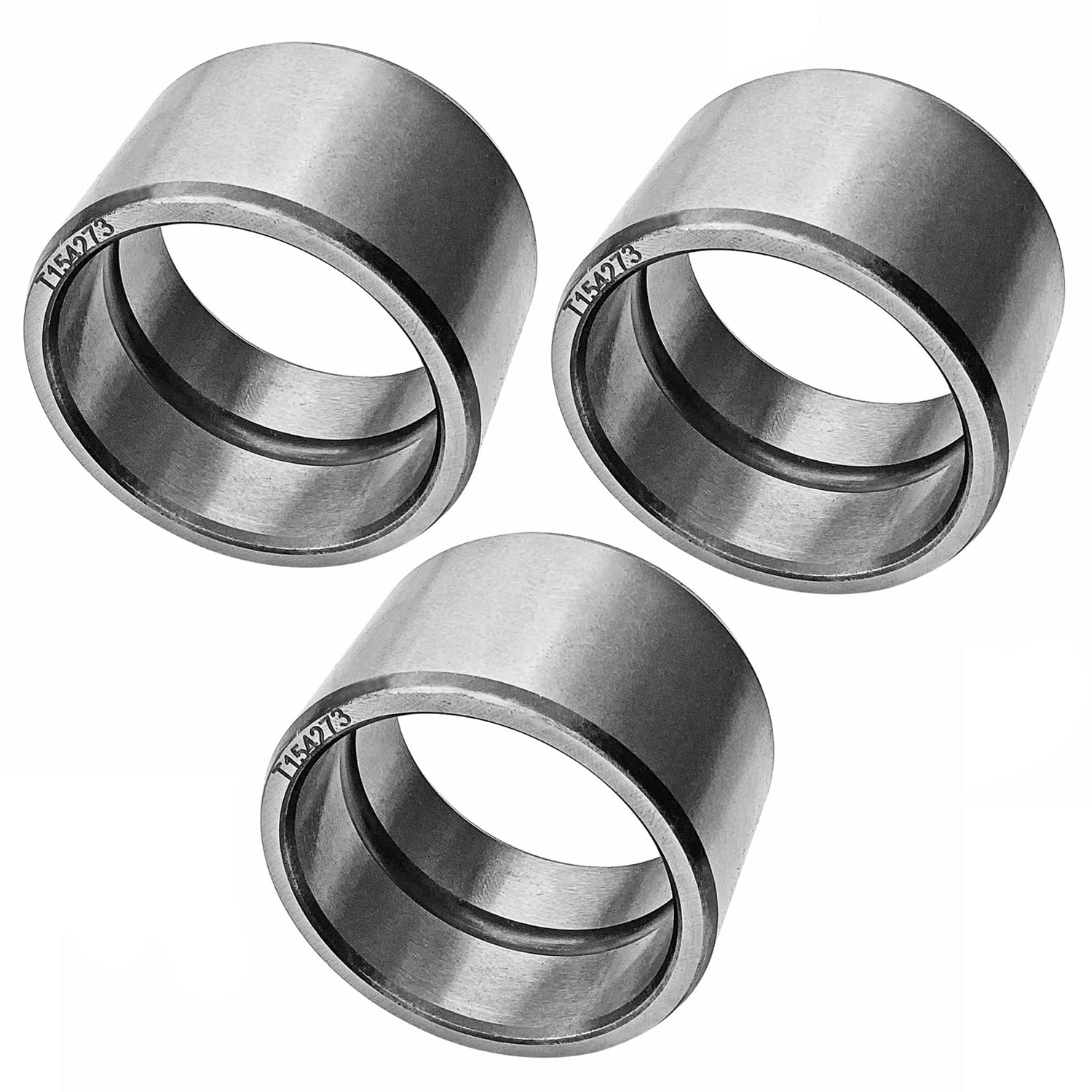 T154273 Buje compatible con John Deere 310E, 310SE, 310G, 310SG, 315SE, 315SG, 410E, 410G (3 piezas)