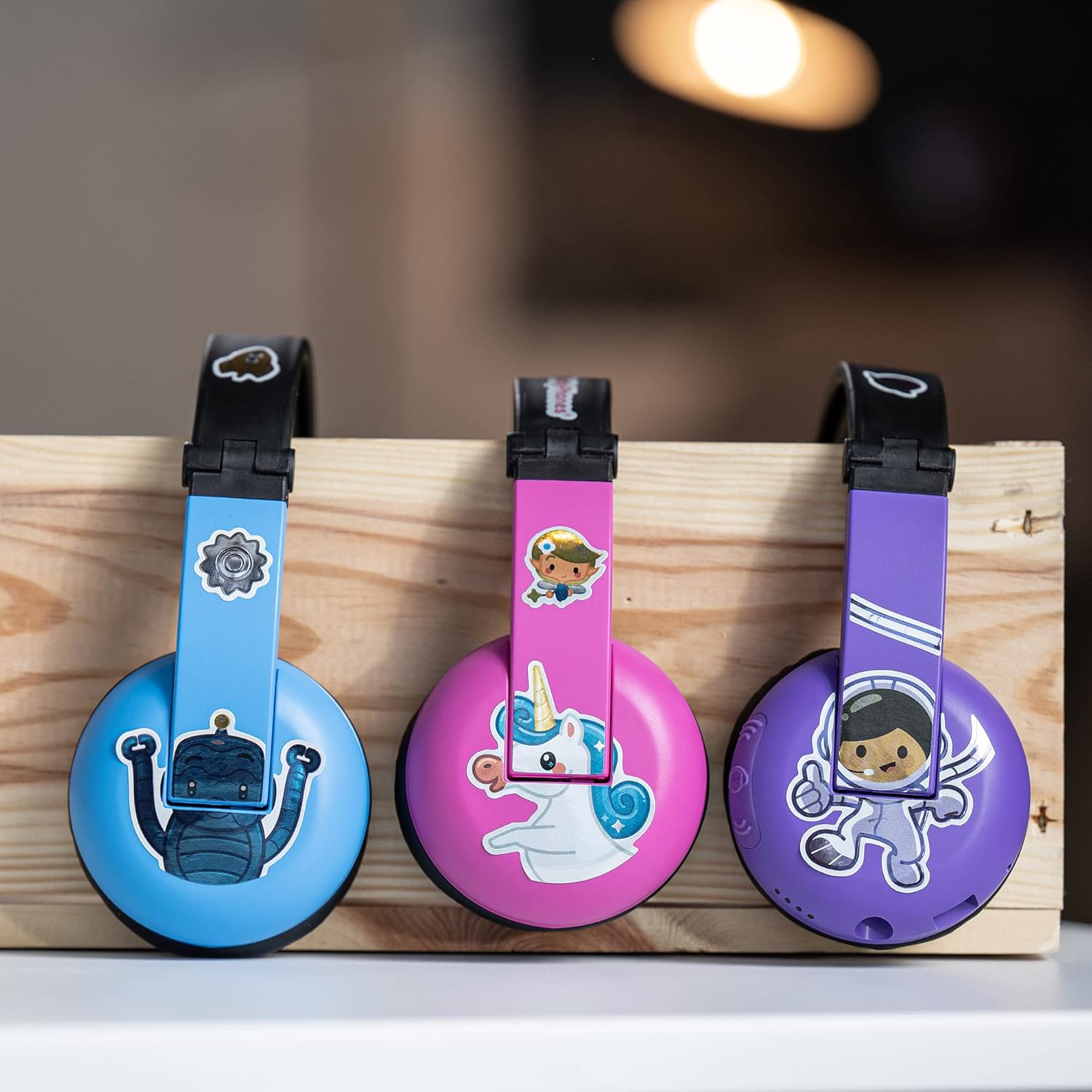 Hecho para Tienda, auriculares Bluetooth para niños de 3 a 7 años