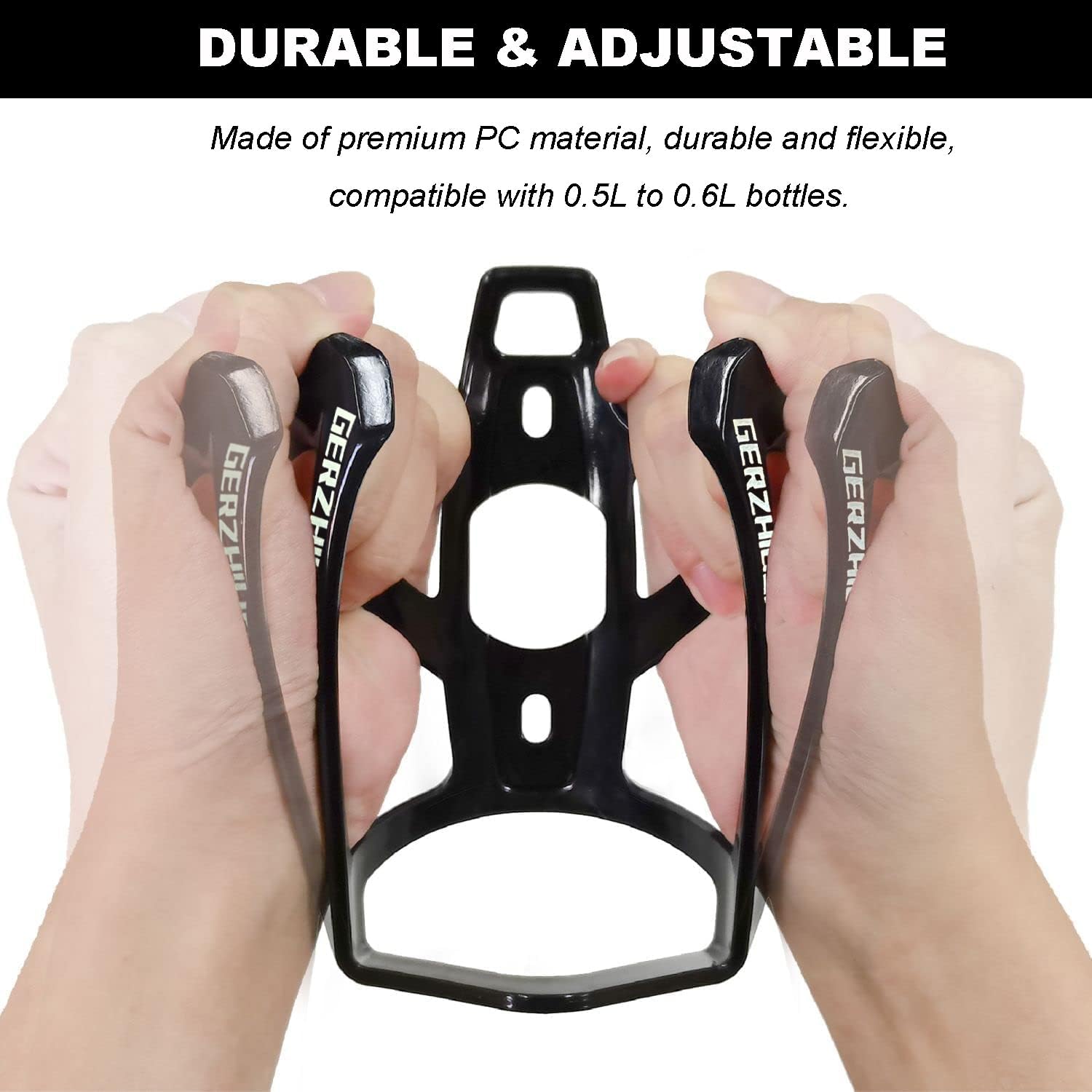 Portabotellas de agua para bicicleta, portabotellas de ciclismo, paquete de 2