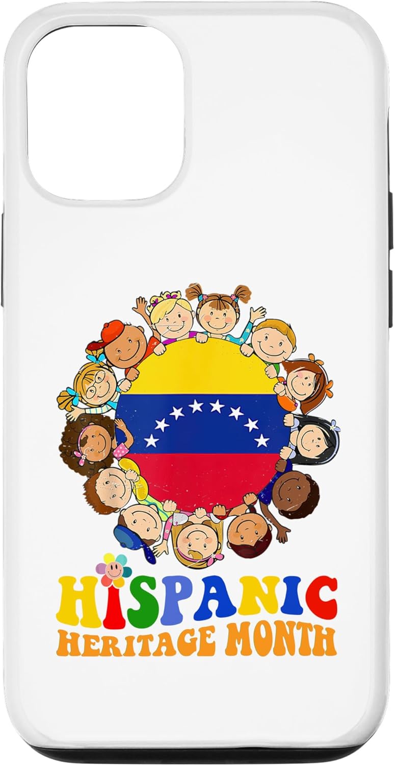 iPhone 14 Hispanic Heritage Month Venezuela Kids Boys Girls Case