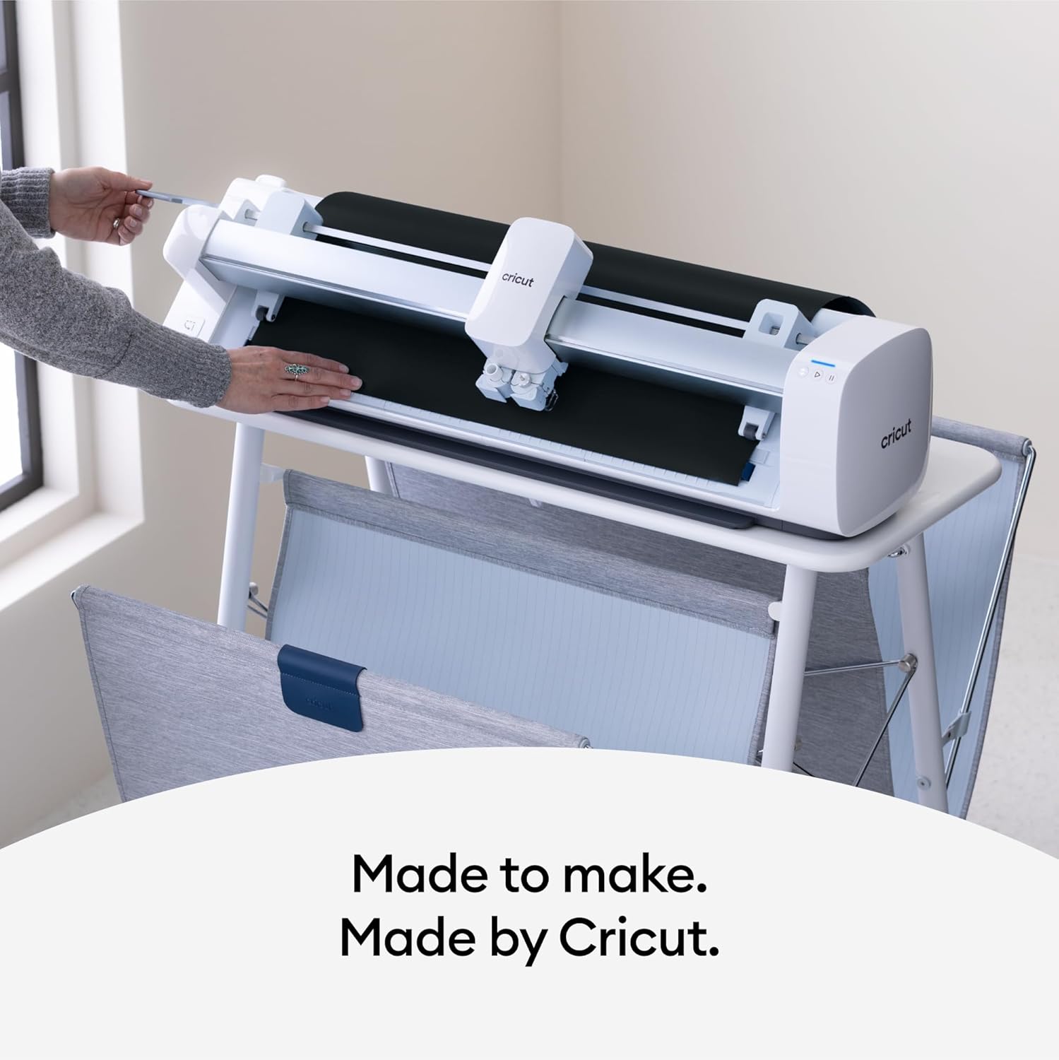 Cricut Smart Vinyl- Permanente – Naranja (25 pulgadas x 5 pies) – Compatible con Cricut Venture