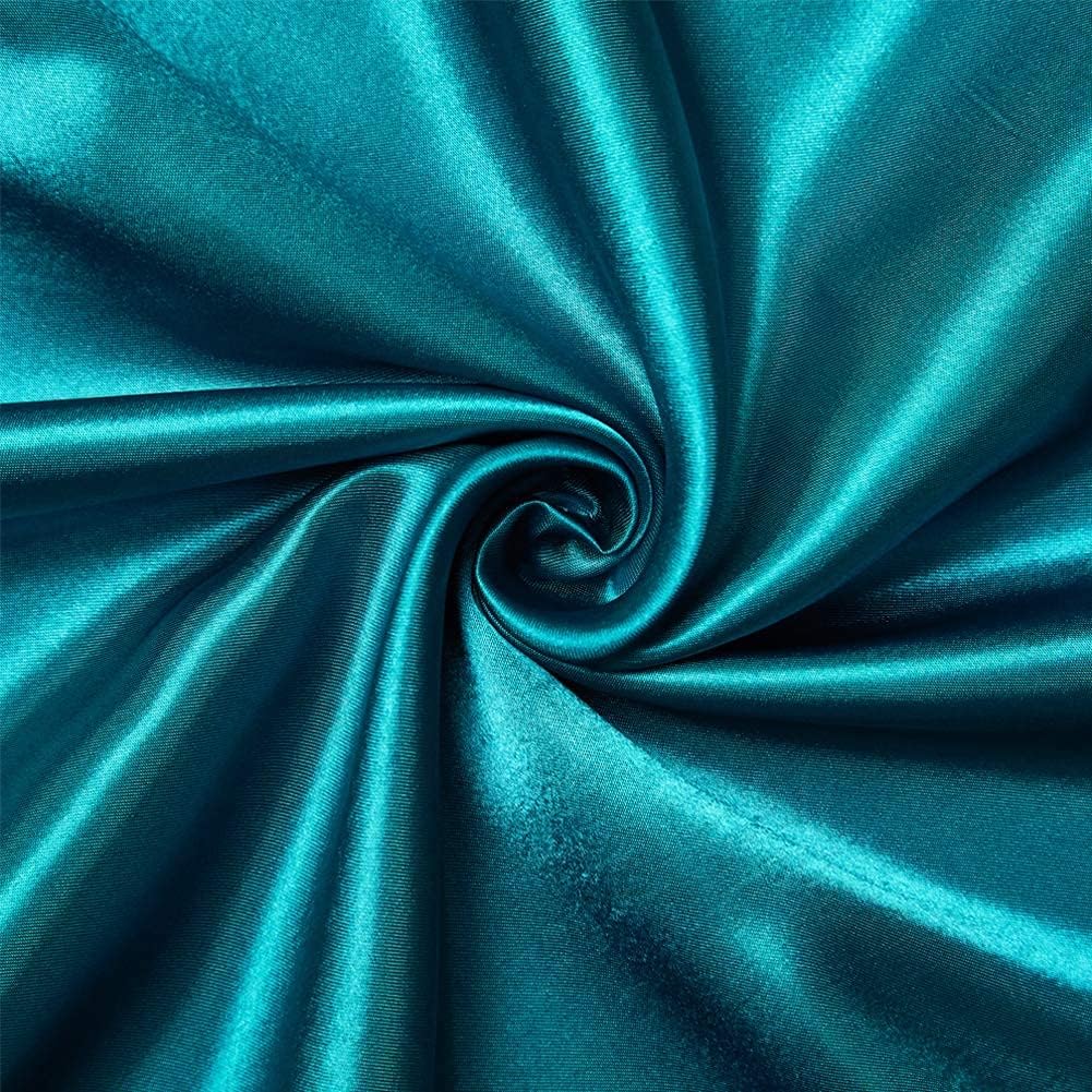 Funda de edredón AiMay de satén, jacquard de seda 100 % de lujo, microfibra súper suave con cierre zipper, color de moda con elegante patrón plateado