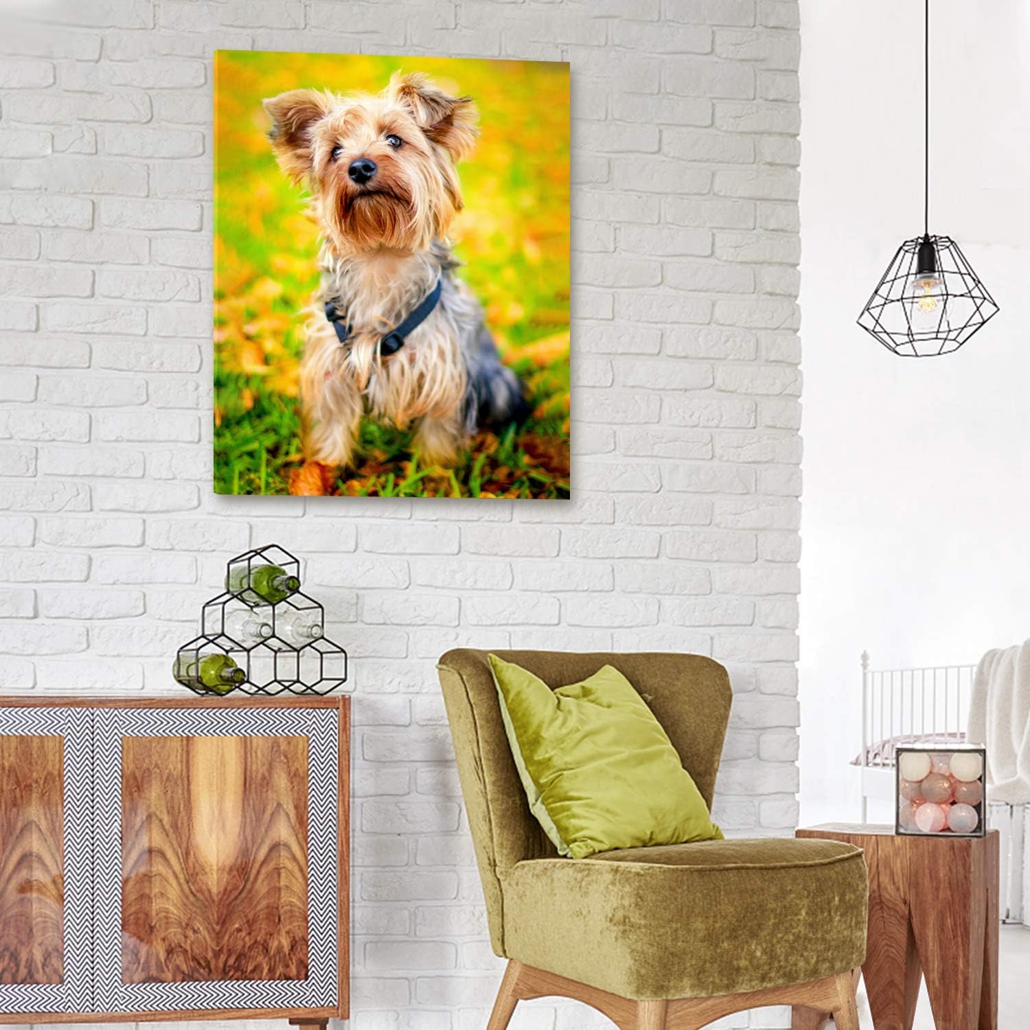 Impresión personalizada de foto a lienzo  Impresión en lienzo con tus fotos en arte de pared personalizado para dormitorio, sala de estar, boda bebé