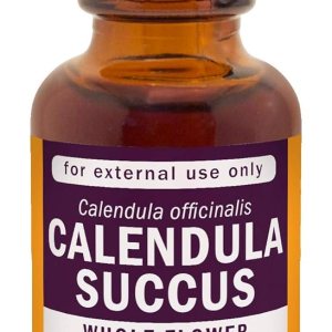 Herb Pharm Extracto tópico líquido de caléndula de Succus orgánico certificado para apoyo de dolor menor, 1 onza Herb Pharm Extracto tópico líquido de caléndula de Succus orgánico certificado para apoyo de dolor menor, 1 onza