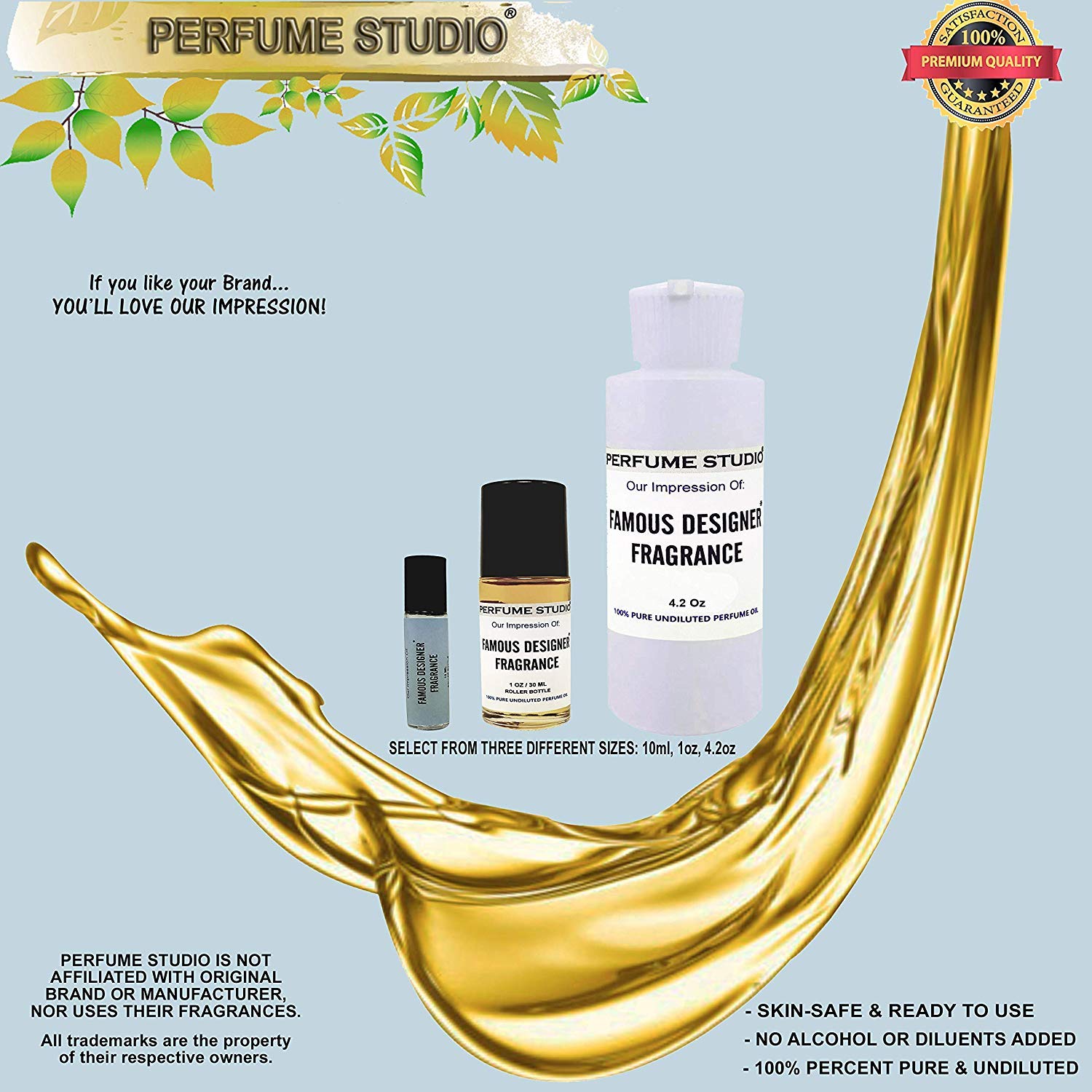 Aceite de fragancia compatible con el perfume Baccarat_R540, aceite de perfume 100% puro de calidad prémium (4 onzas)