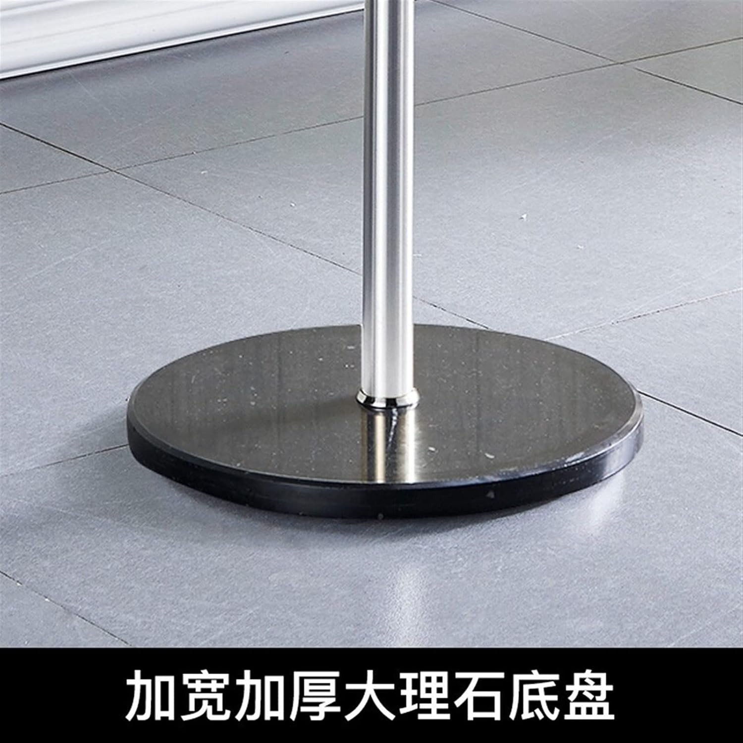 Coat Rack Simple Metal Stable Marble Base Coat Hanger Floor Free Standing Wall Bedroom Easy Assembly