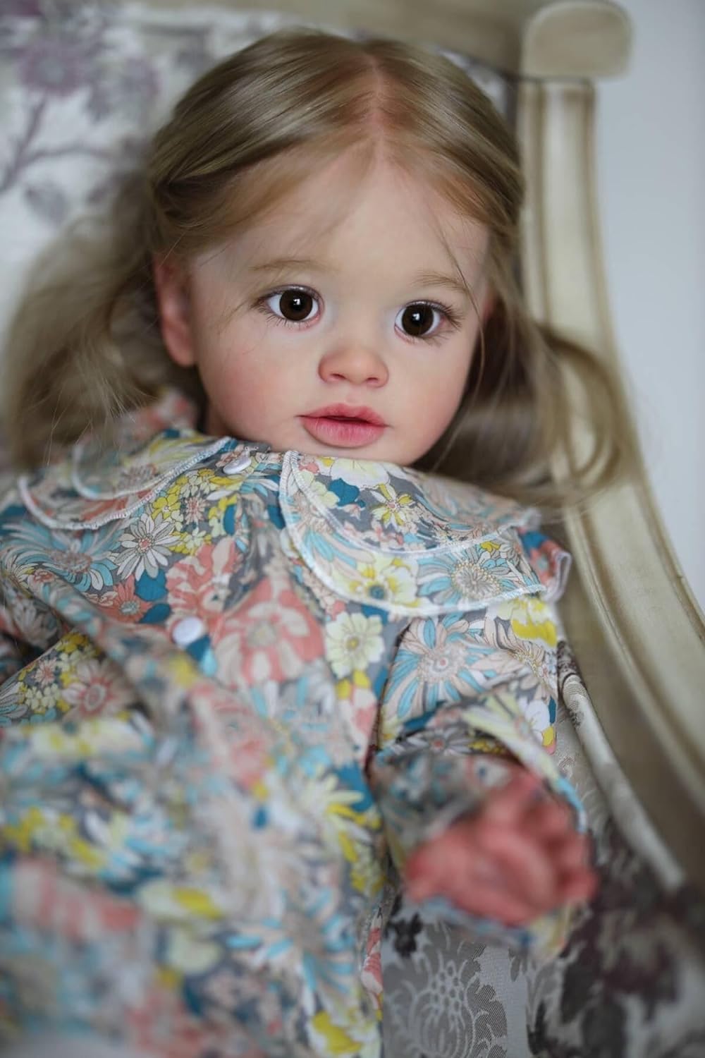 Pinky Lifelike – Muñecas de bebé Reborn de 26 pulgadas y 26.0 in, adorable muñeca de silicona para niños pequeños, aspecto realista, muñecas de bebé
