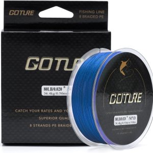 Goture X8 Braided Fishing Line – Ultra Thin Strong Sensitive Smooth and Zero Stretch Fishing Line, Super Abrasion Resistant Tournament Braided Lines Goture X8 Braided Fishing Line – Ultra Thin Strong Sensitive Smooth and Zero Stretch Fishing Line, Super Abrasion Resistant Tournament Braided Lines