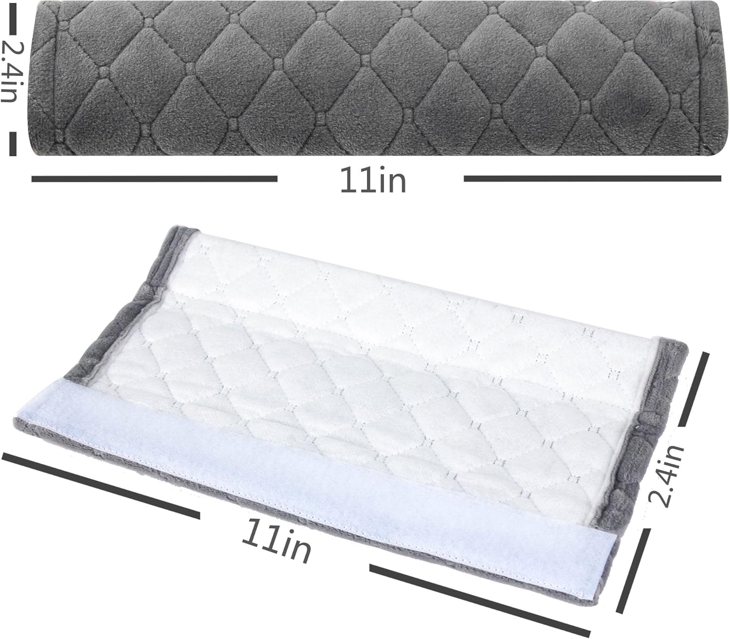 MOONET Protector de cinturón de seguridad para automóvil, protector de hombro, suave y agradable al tacto, funda universal para cinturón de