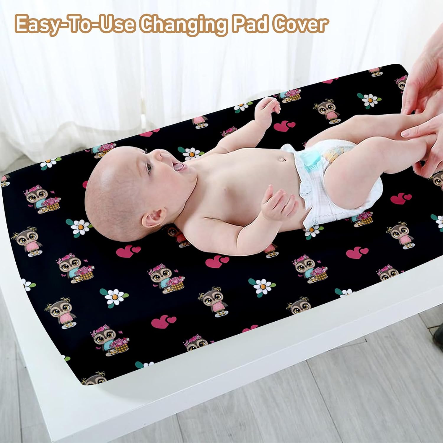 Juego de ropa de cama personalizado para cuna juego de cuna de 5 piezas con nombre de bebé personalizado, juego de ropa de cama con temática floral