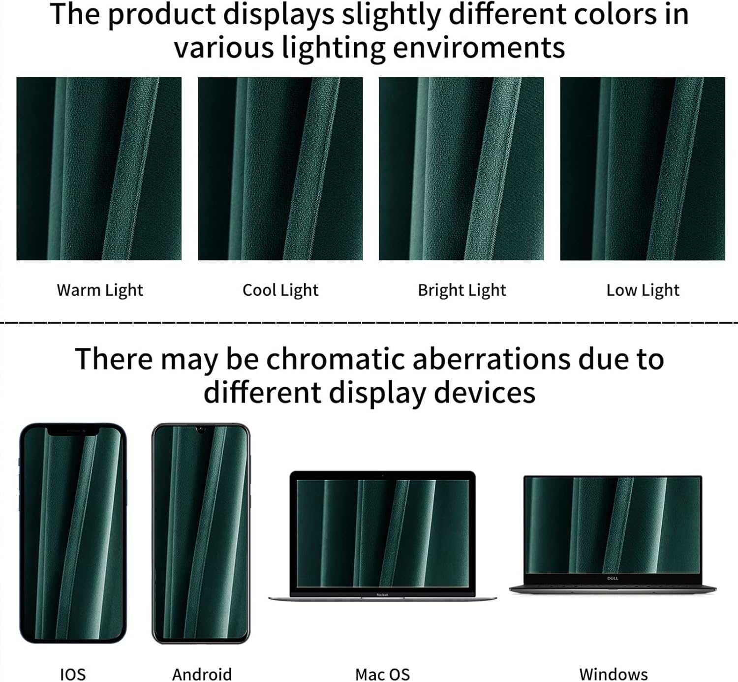 FY FIBER HOUSE Cortinas opacas de terciopelo verde oscuro para sala de estar, modernas cortinas con aislamiento térmico de lujo para decoración del