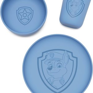 Lalo Juego de vajilla de Paw Patrol para niños pequeños y niños, vajilla apta para lavavajillas, sin BPA, platos para niños, incluye cuenco, plato y Lalo Juego de vajilla de Paw Patrol para niños pequeños y niños, vajilla apta para lavavajillas, sin BPA, platos para niños, incluye cuenco, plato y